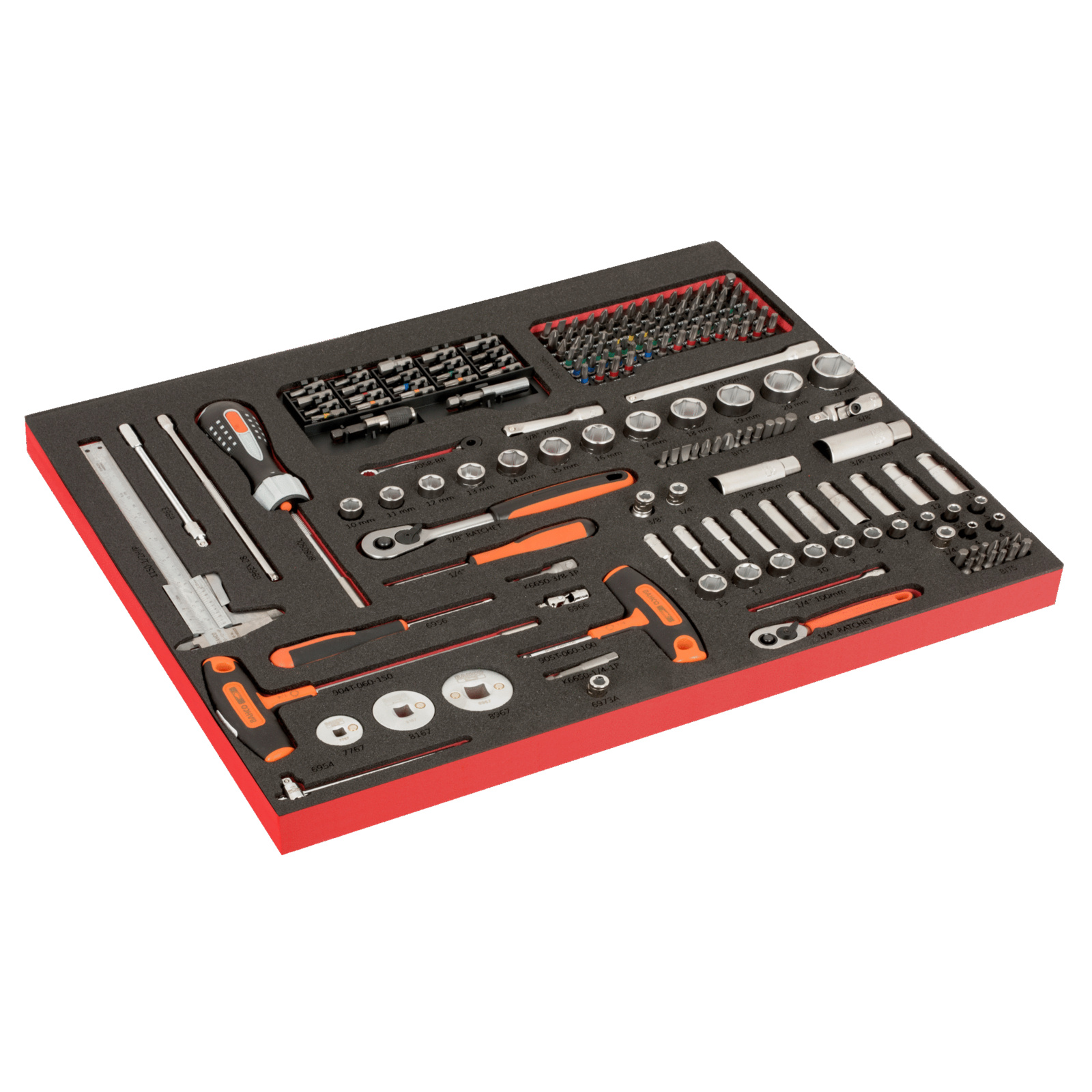 Module mousse Fit&Go 3/3 192 pcs avec douilles 1/4