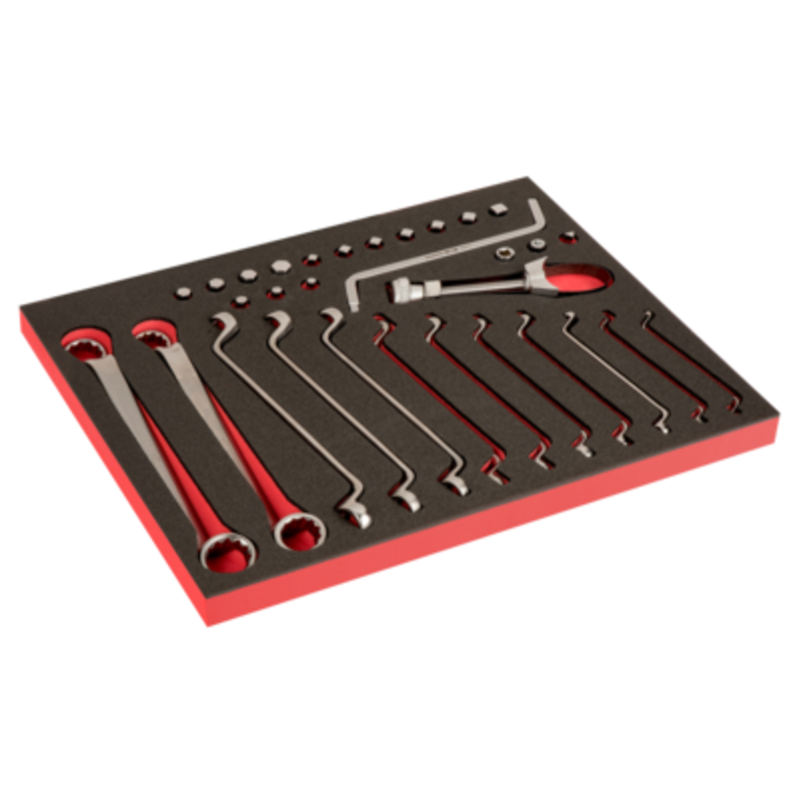 Module mousse Fit&Go 31 pièces marquage laser pour automobile BAHCO - FF1A235