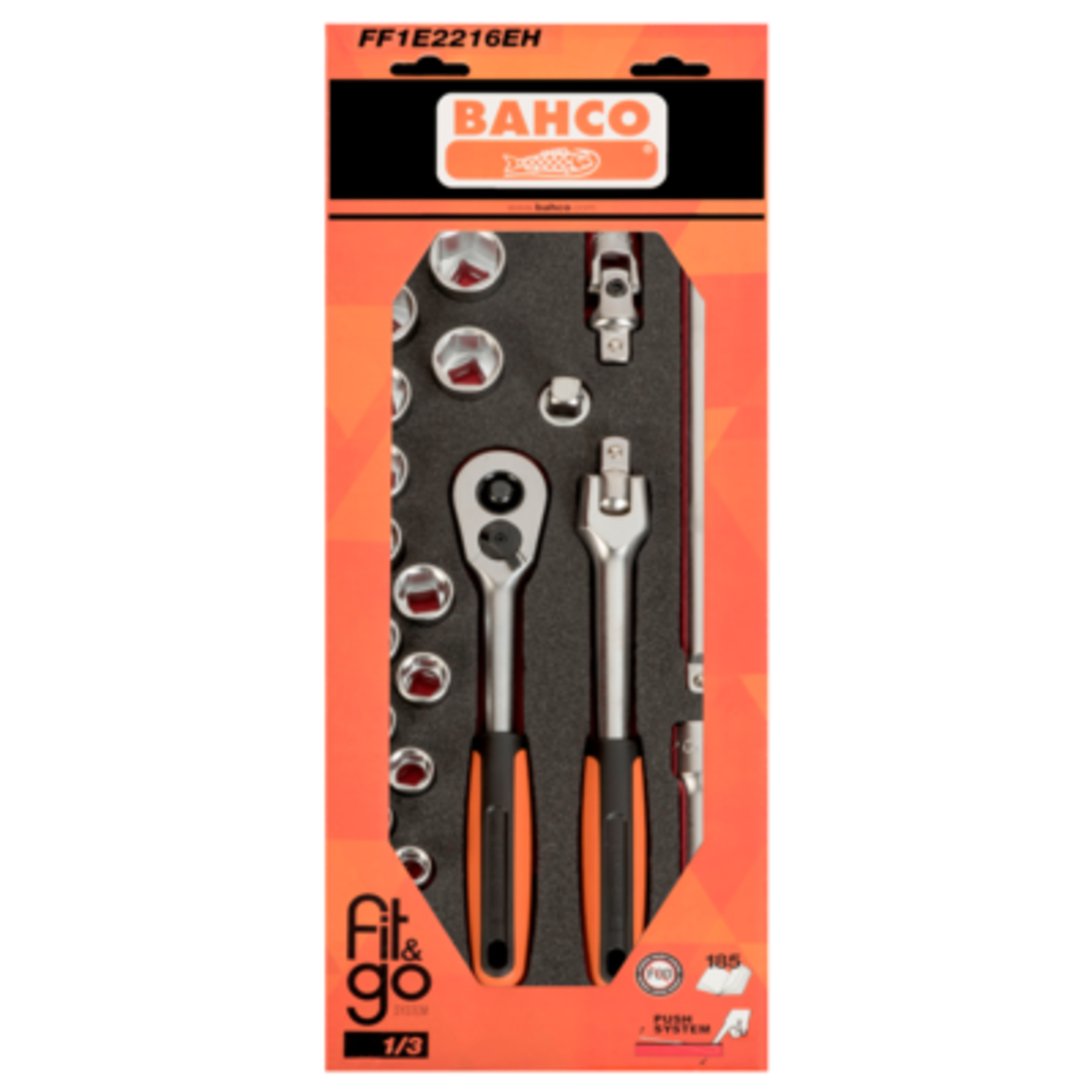 Module mousse Fit&Go 1/3 cliquet réversible 1/2