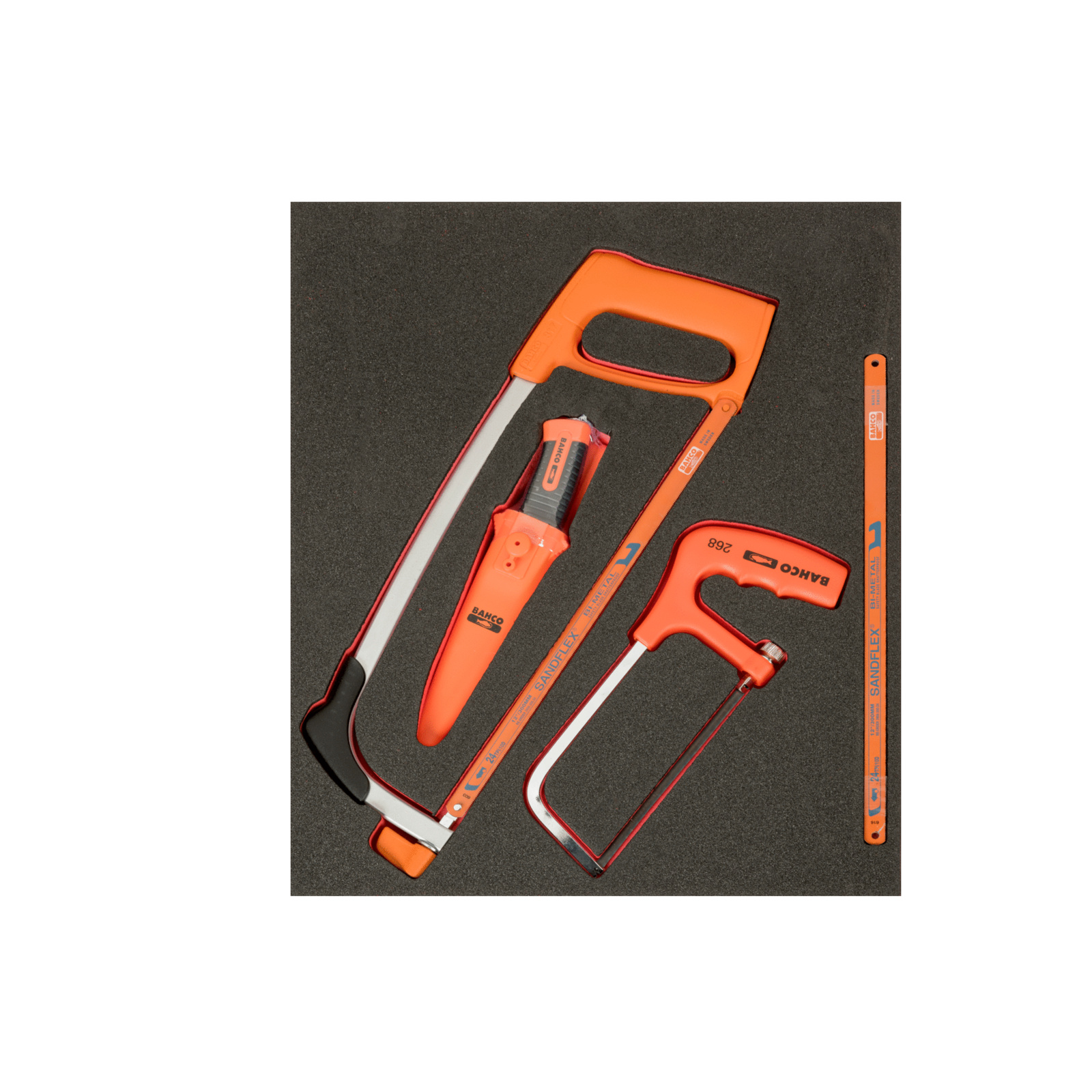 Jeu d’outils de coupe 8 pièces module mousse 2/3 Fit&Go BAHCO - FF1F5005