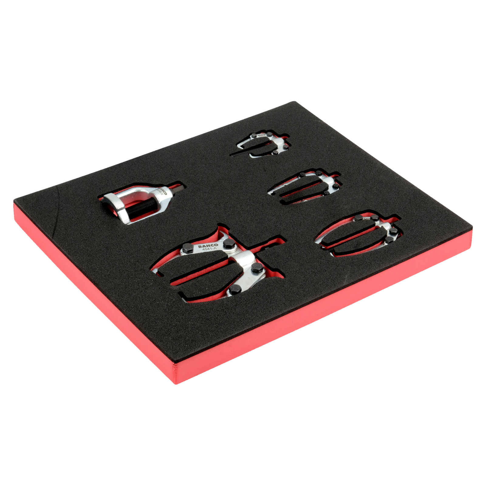 Jeu d’extracteurs 5 pièces avec module mousse Fit&Go pour maintenance générale BAHCO - FF1F5007