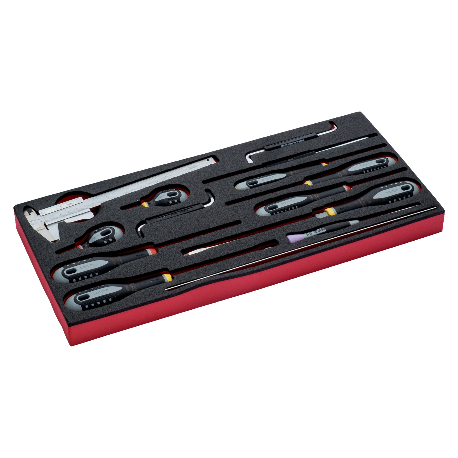 Jeu d’outils en pouces 16 pièces module mousse caisses métalliques 1483K & 1483KHD BAHCO - FF3A06