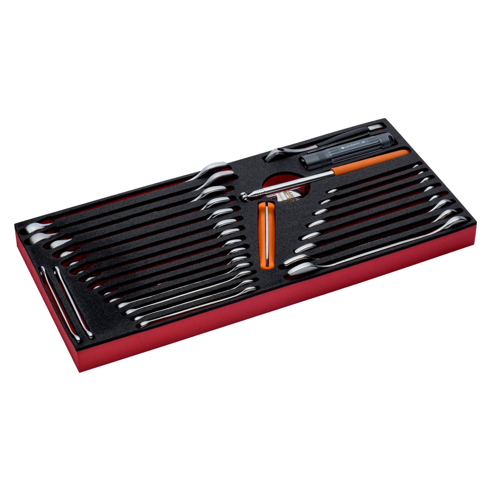 Jeu d’outils métrique 28 pièces module mousse pour caisse 1483K & 1483KHD BAHCO - FF3A12