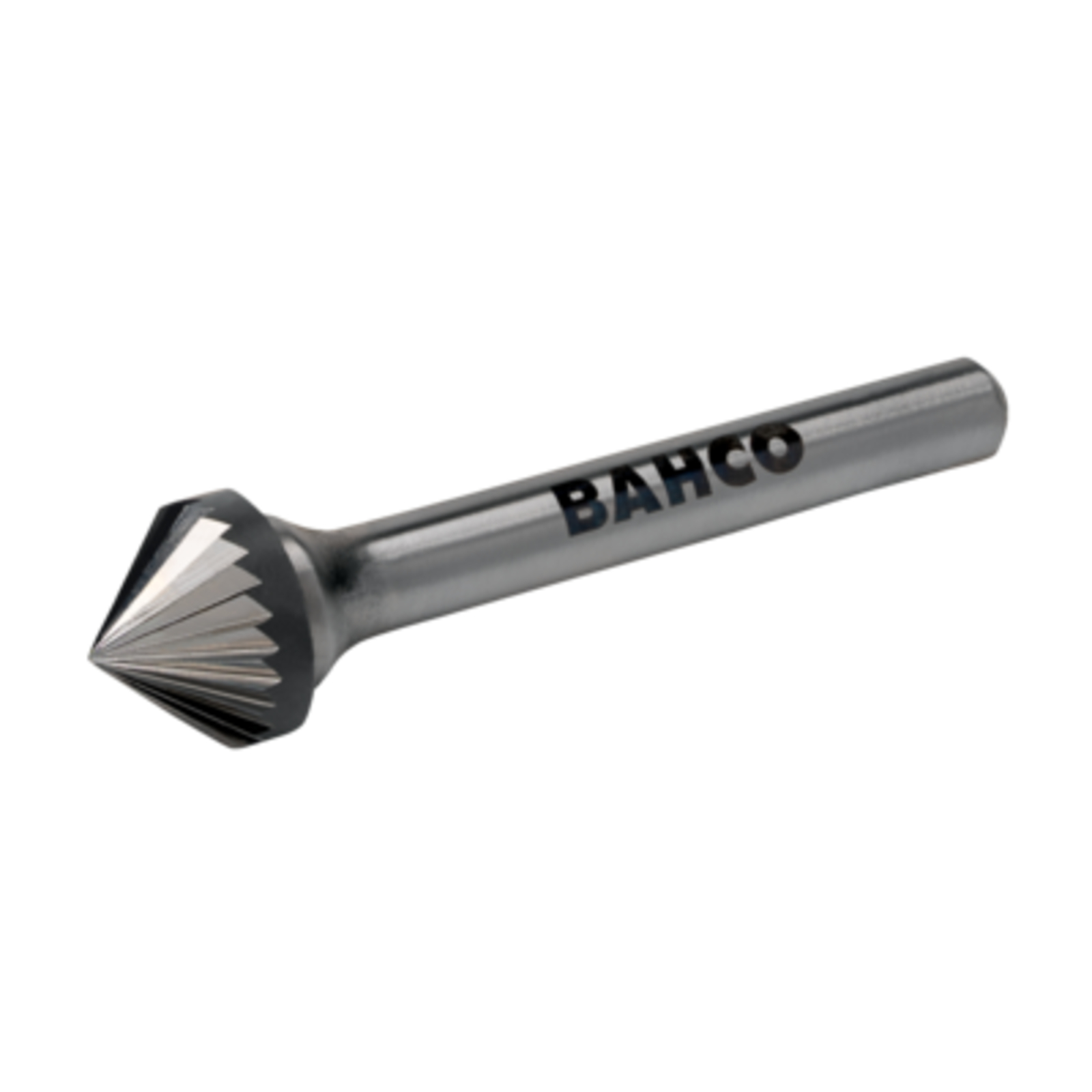 Fraise lime conique 90° carbure tungstène 9,6 x 4,7 mm Ø6 mm 21 dents medium BAHCO - K1008M06