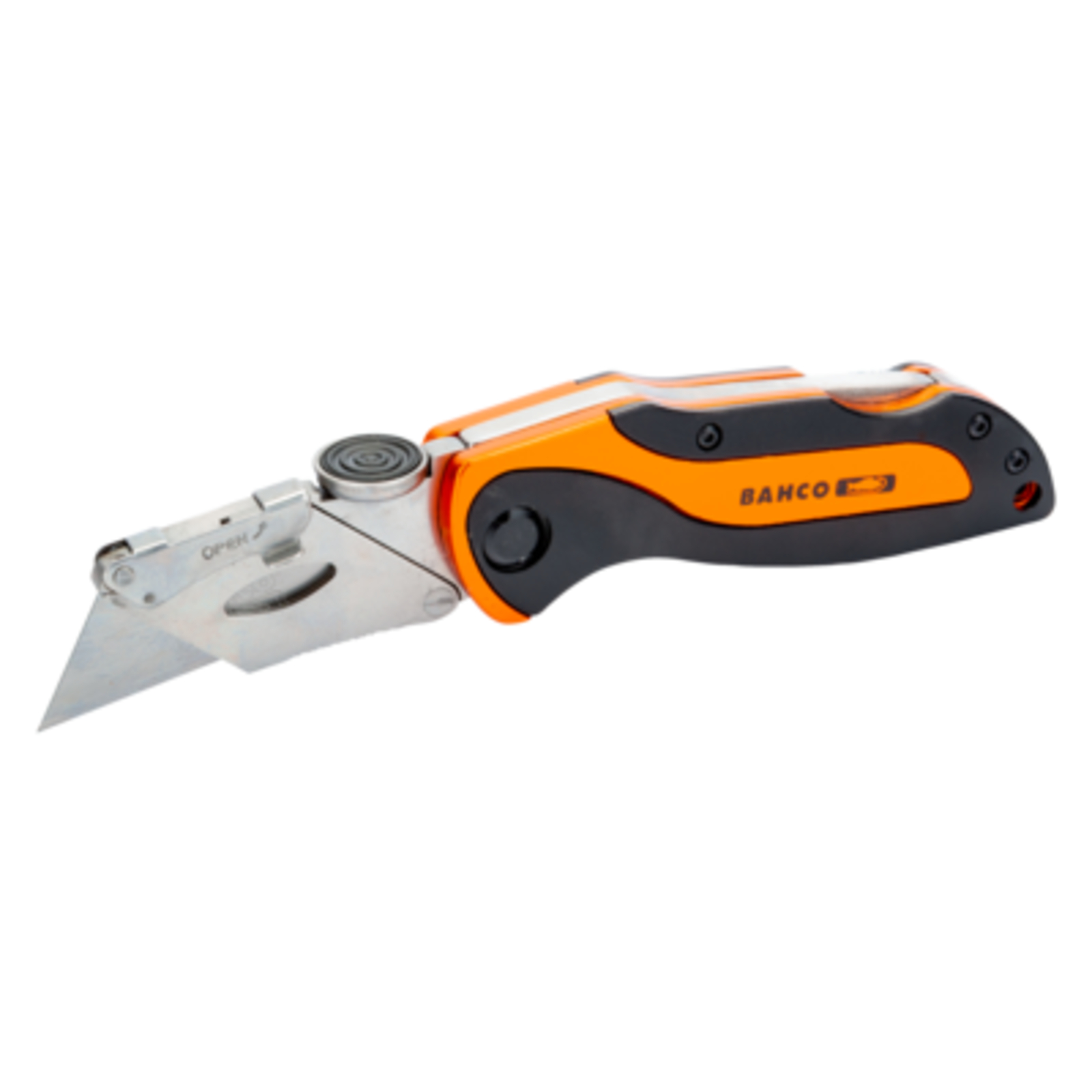 Cutter pliable rétractable lame 60 mm poignée aluminium BAHCO - KBSU-01