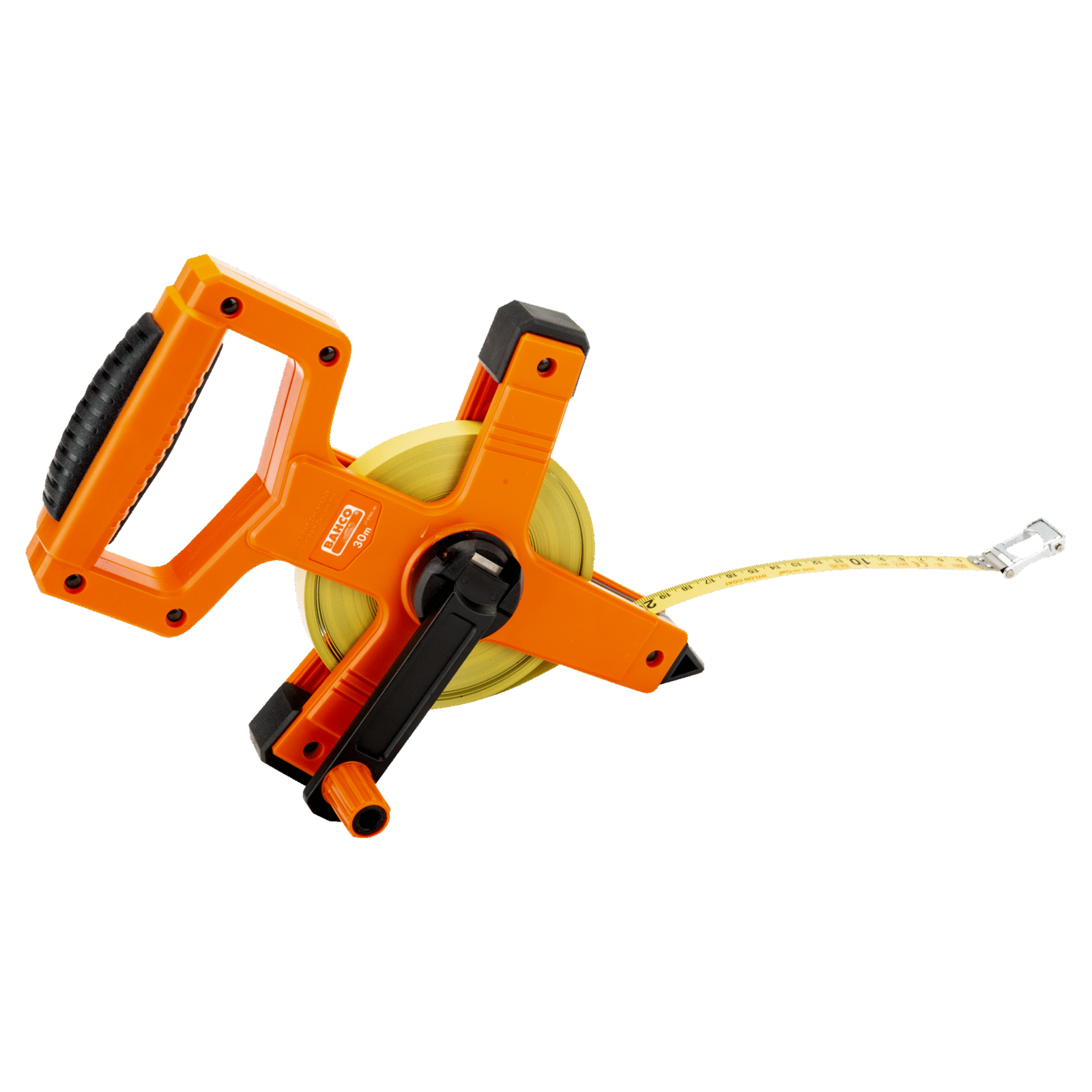 Mètre ruban long 30 m ruban acier 13 mm boîtier ouvert BAHCO - LT-STEEL-30