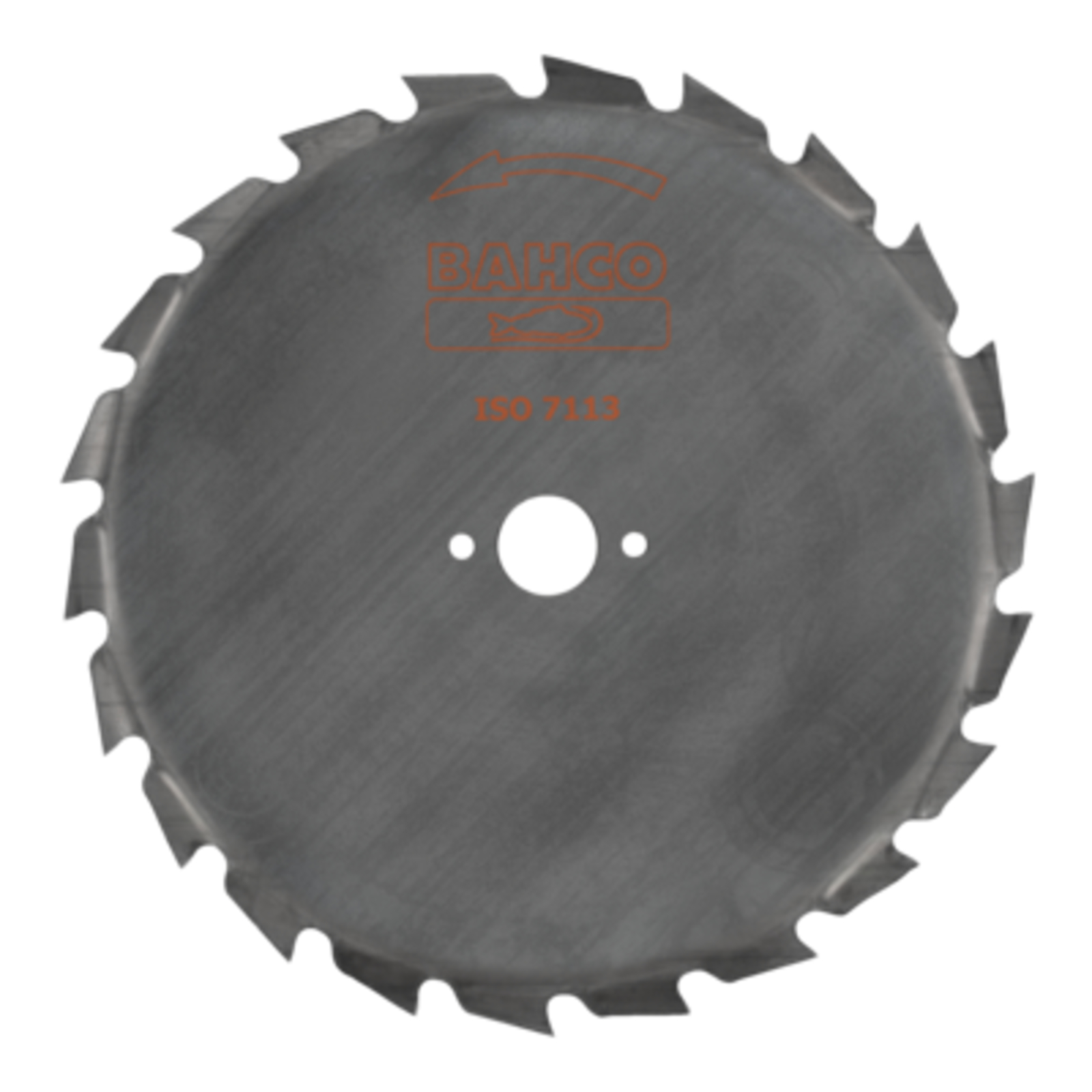 Lame débroussailleuse dents grossières 225 mm 24 dents acier trempé BAHCO - MAXI-225-20BA