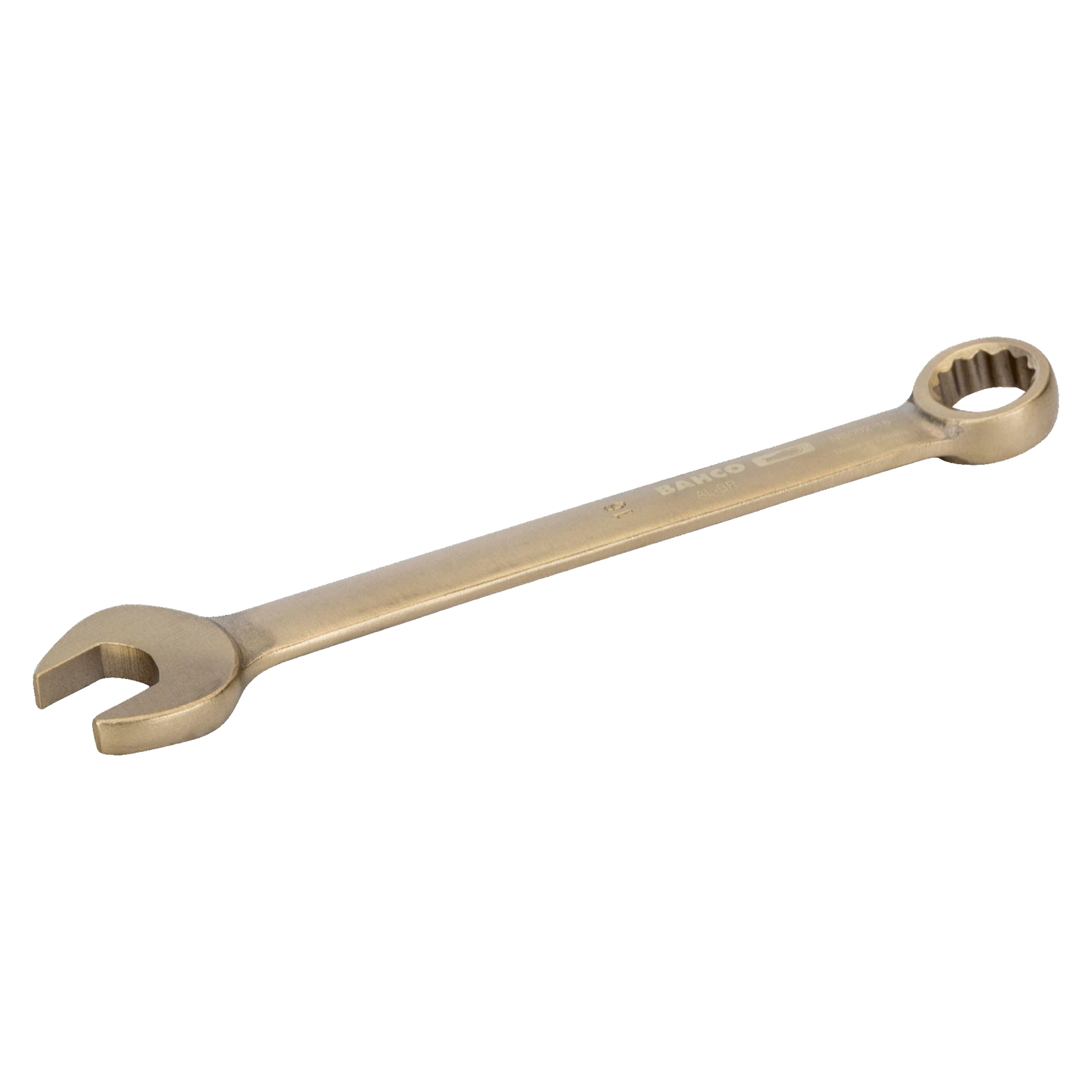 Clé mixte antidéflagrante 42 mm aluminium bronze 430 mm coudée 15° BAHCO - NS002-42