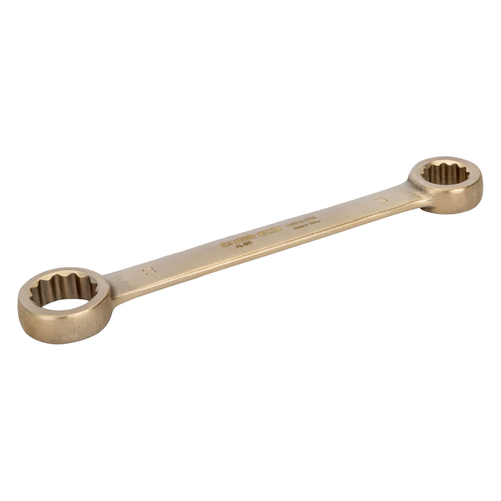 Clé polygonale double antidéflagrante 12x14 mm aluminium bronze 145 mm BAHCO - NS010-1214