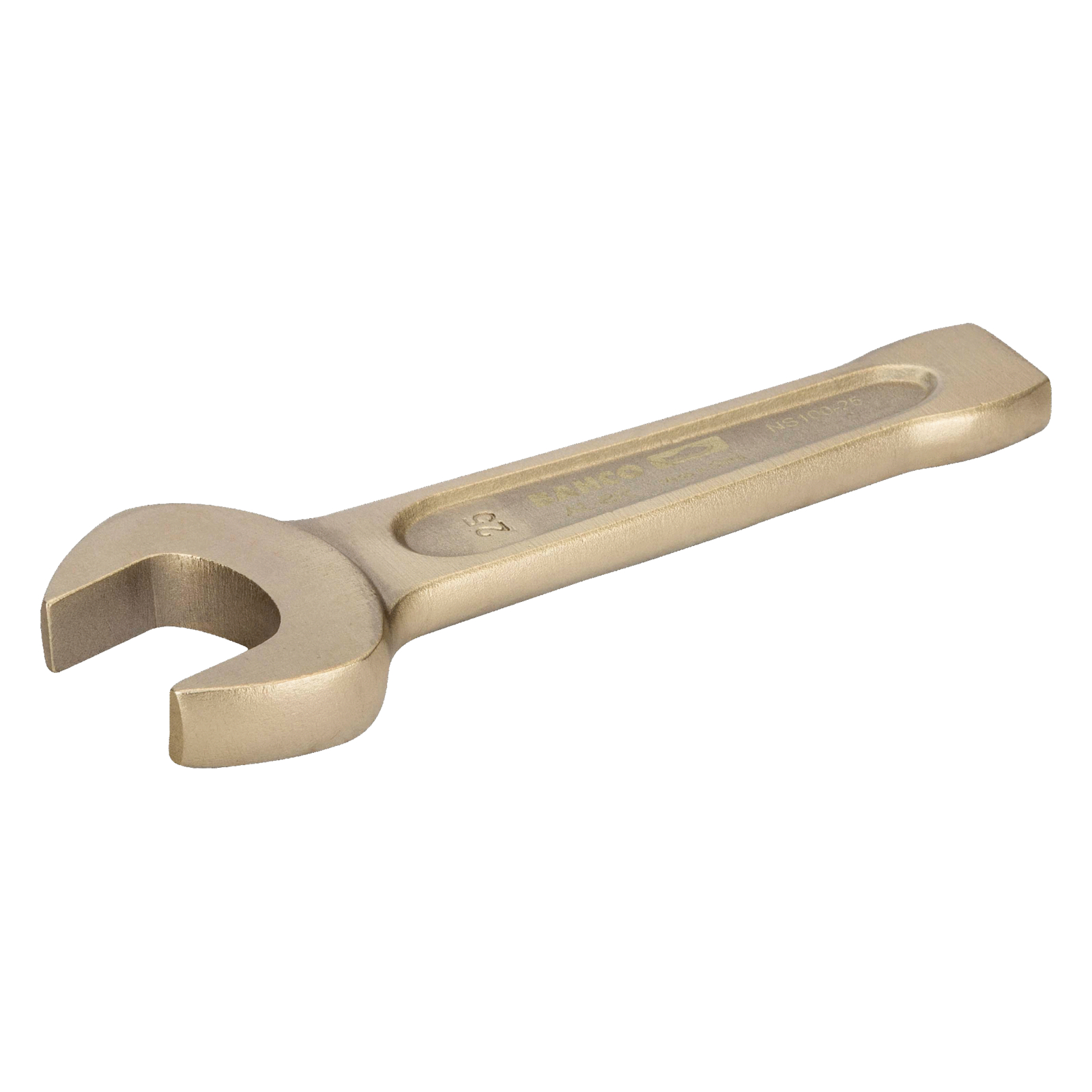 Clé à fourche à frapper antidéflagrante 85 mm aluminium bronze 400 mm BAHCO - NS100-85