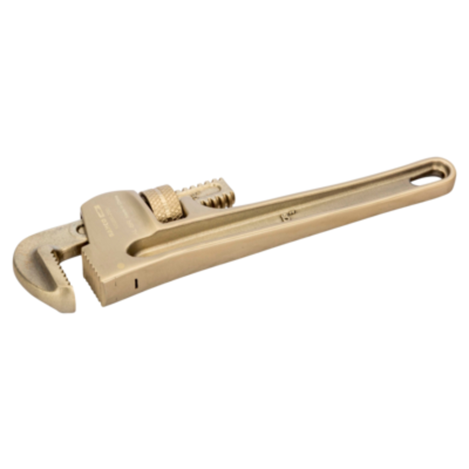 Clé serre-tubes antidéflagrante 60 mm aluminium bronze 450 mm usage intensif BAHCO - NS200-450