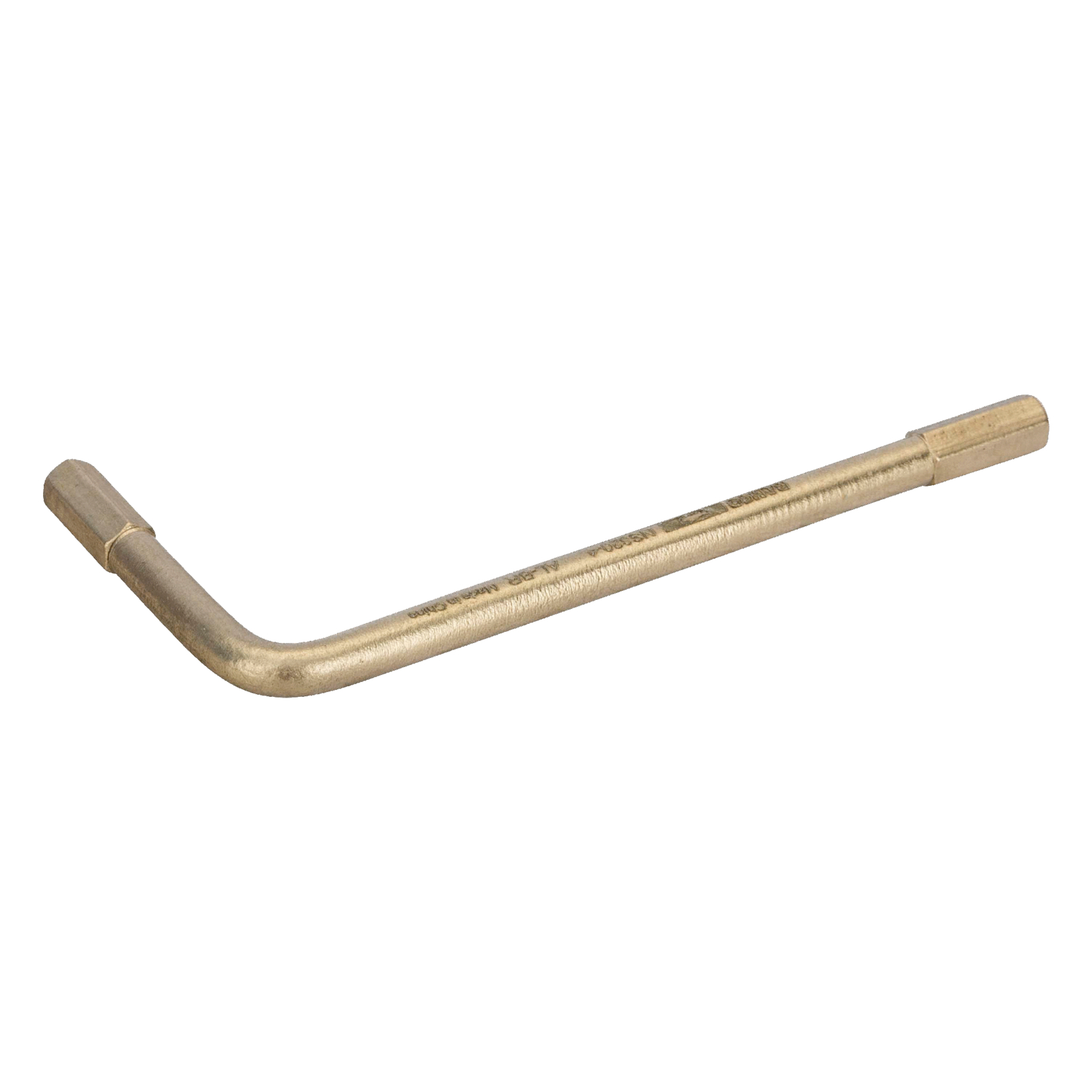 Clé coudée 6 pans 9 mm aluminium bronze antidéflagrante modèle court BAHCO - NS320-9
