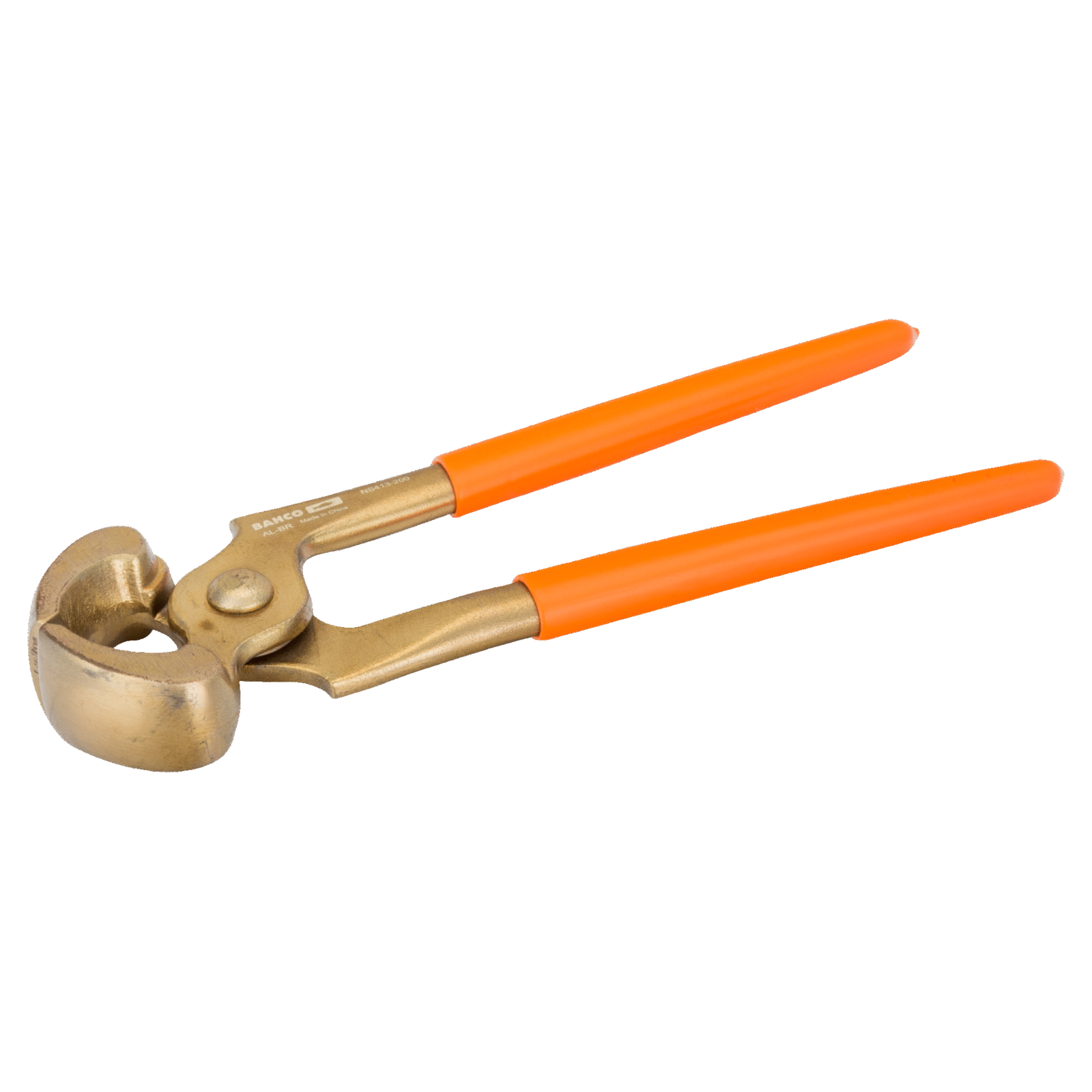 Tenailles antidéflagrantes aluminium bronze 195 mm poignées PVC BAHCO - NS413-200