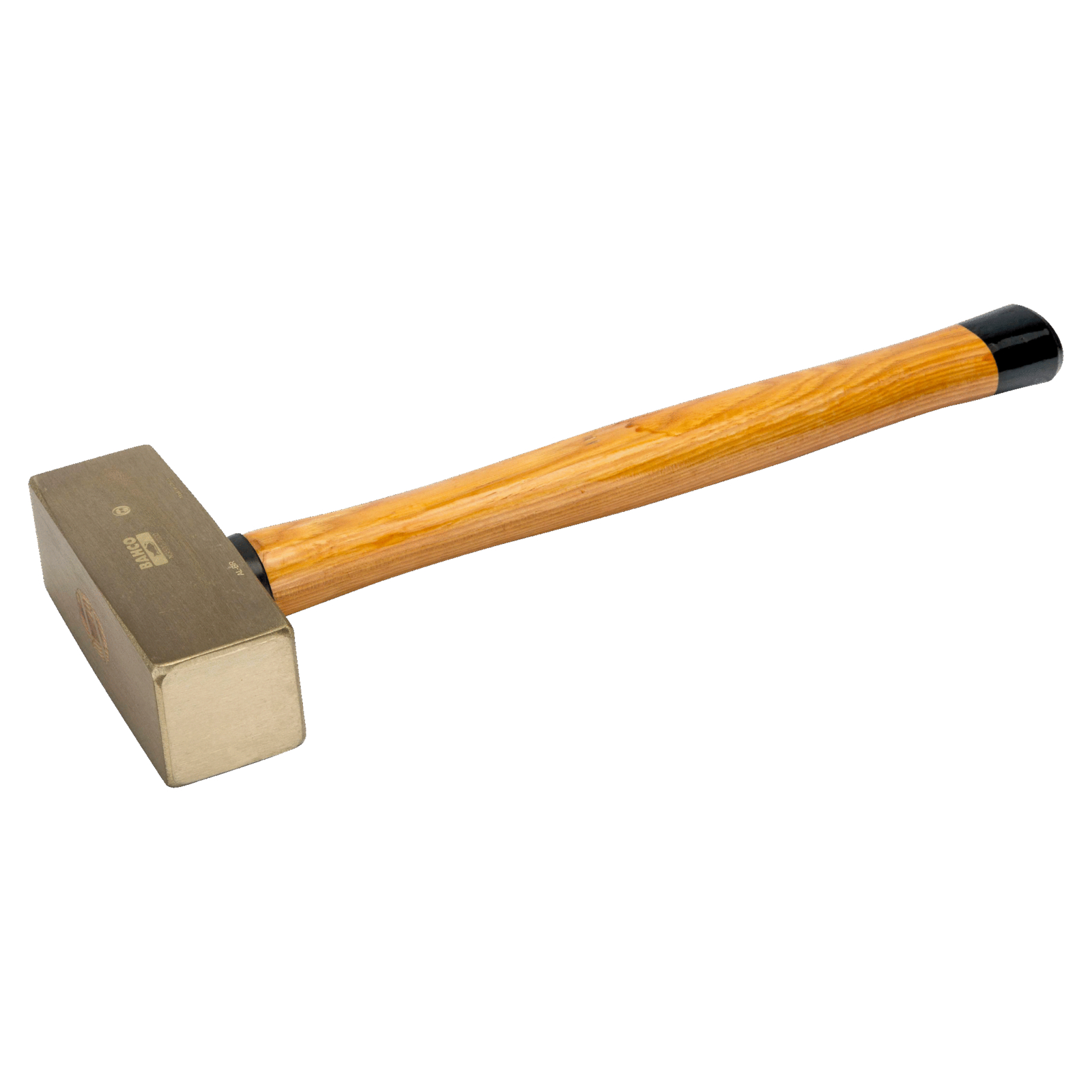 Marteau de serrurier antidéflagrant 3 kg tête aluminium bronze manche hickory BAHCO - NS500-3000