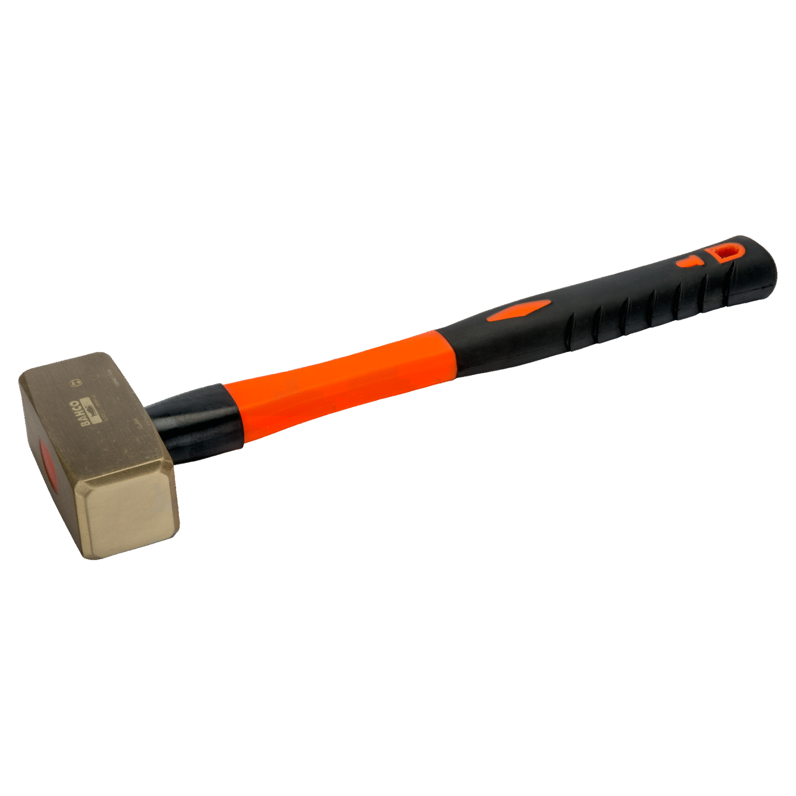 Marteau serrurier antidéflagrant 3 kg tête aluminium bronze manche fibre verre BAHCO - NS500-3000-FB