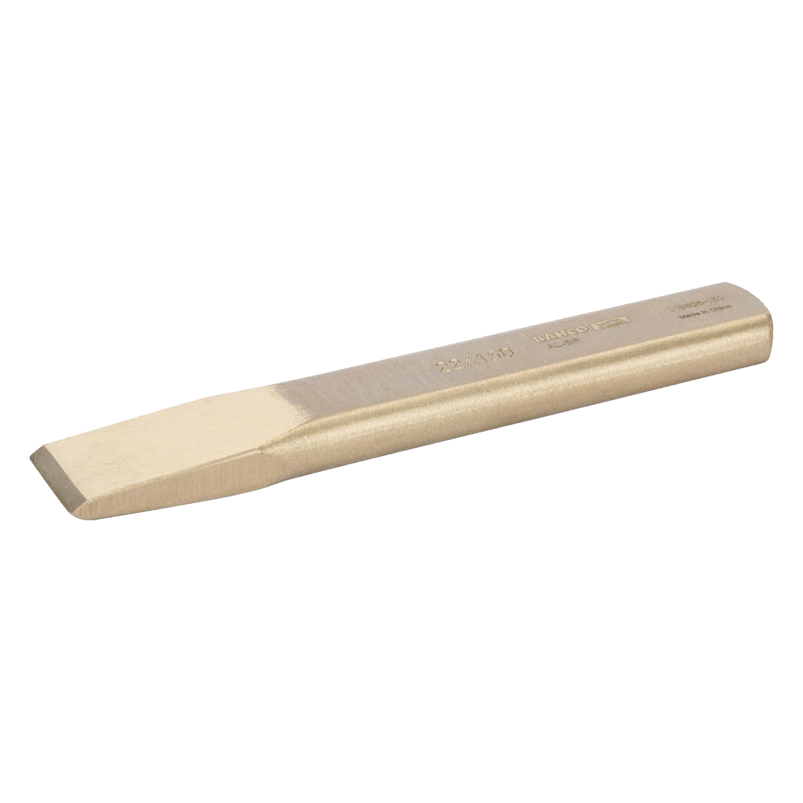 Burin plat antidéflagrant aluminium bronze 24 mm 250 mm BAHCO - NS606-250