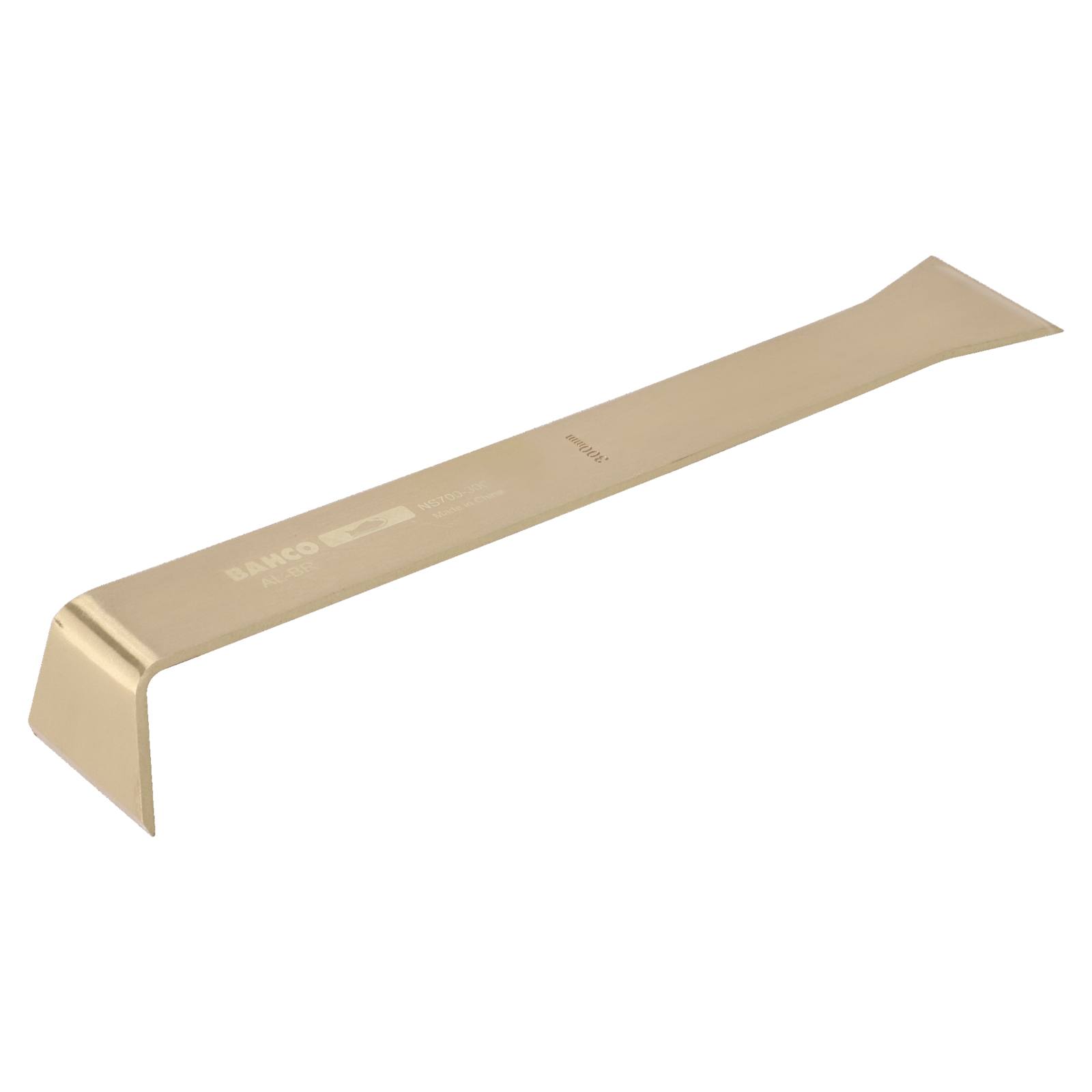 Grattoir coudé antidéflagrant aluminium bronze 300 mm 45 mm BAHCO - NS700-300