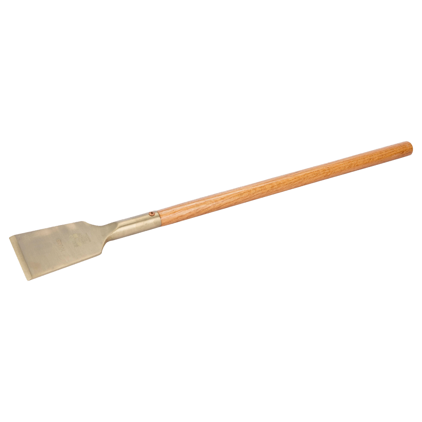 Lame de grattoir antidéflagrante 100 mm aluminium bronze manche hêtre BAHCO - NS704-225