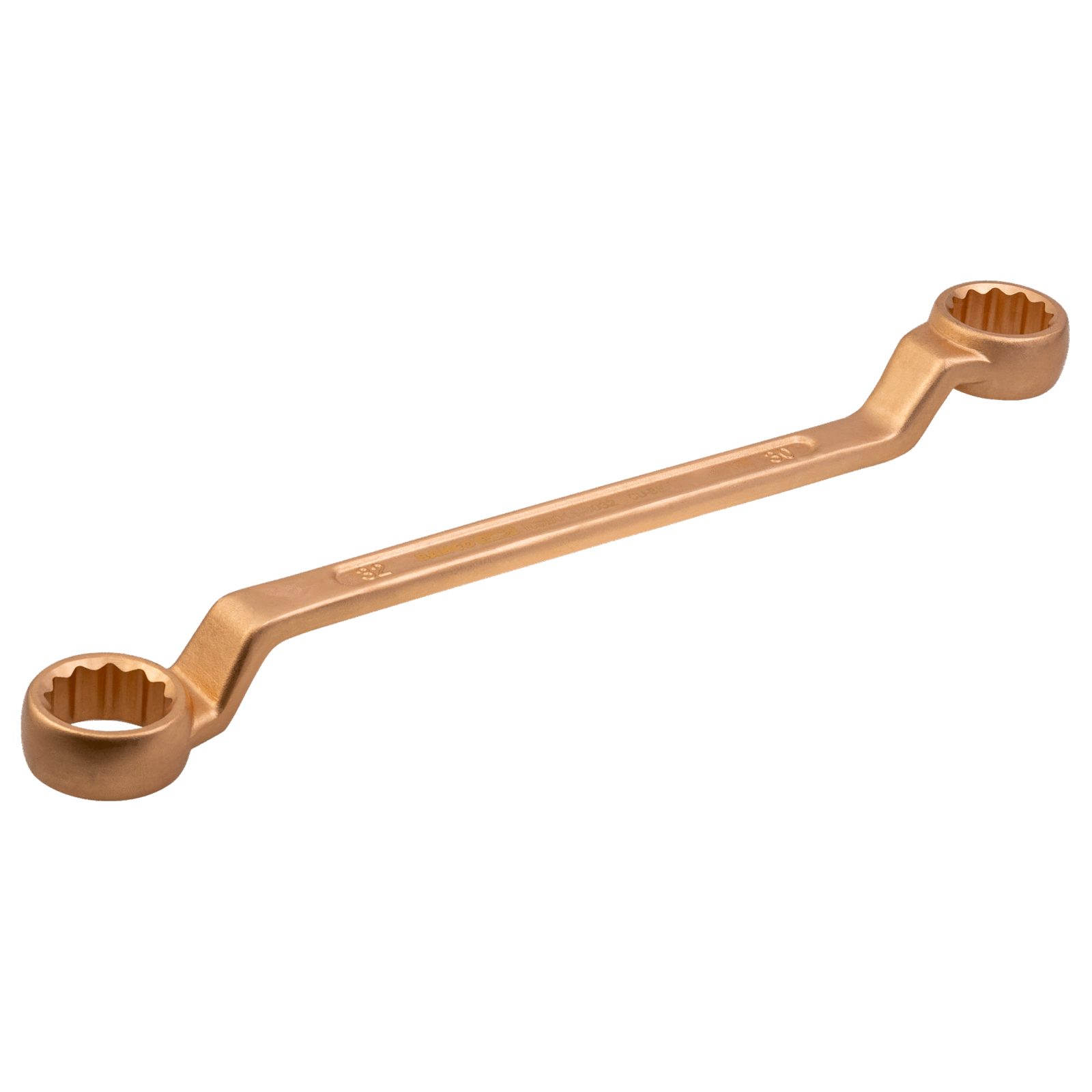 Clé polygonale coudée double 21x23 mm cuivre béryllium antidéflagrante 285 mm BAHCO - NSB011-2123
