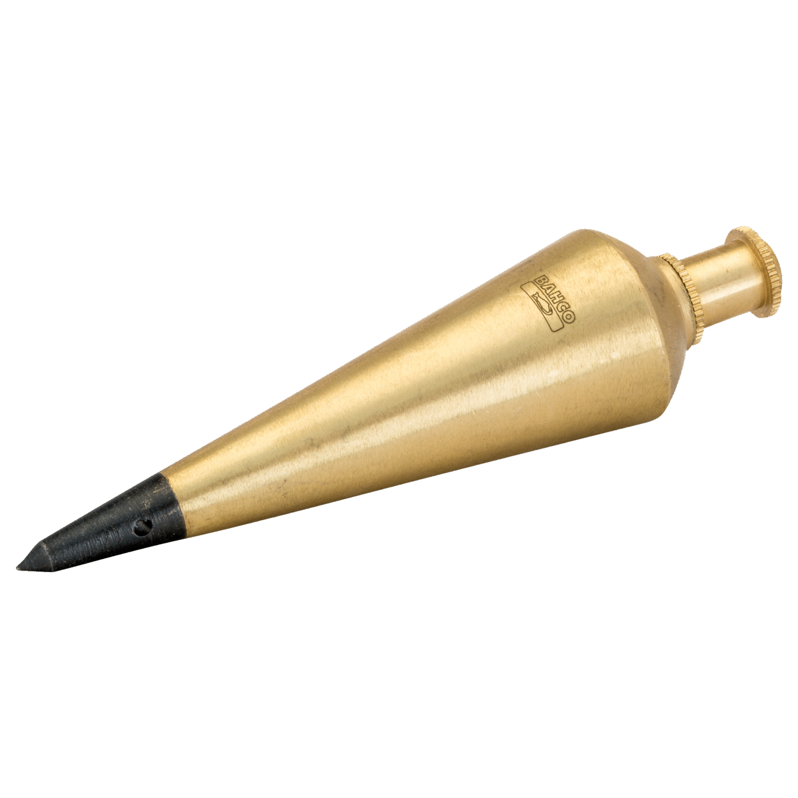 Fil à plomb laiton 185 mm pointe acier trempé interchangeable avec pointe de rechange BAHCO - PBB-8