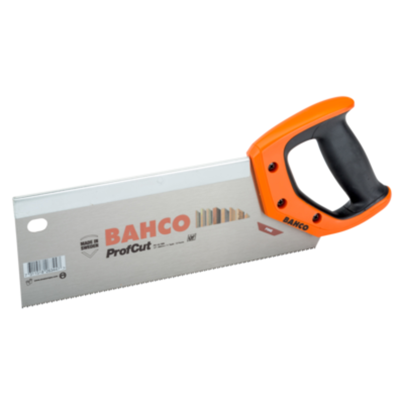 Scie égoïne à dos 300 mm 11/12 dents pour matériaux d'épaisseur moyenne ProfCut BAHCO - PC-12-TEN