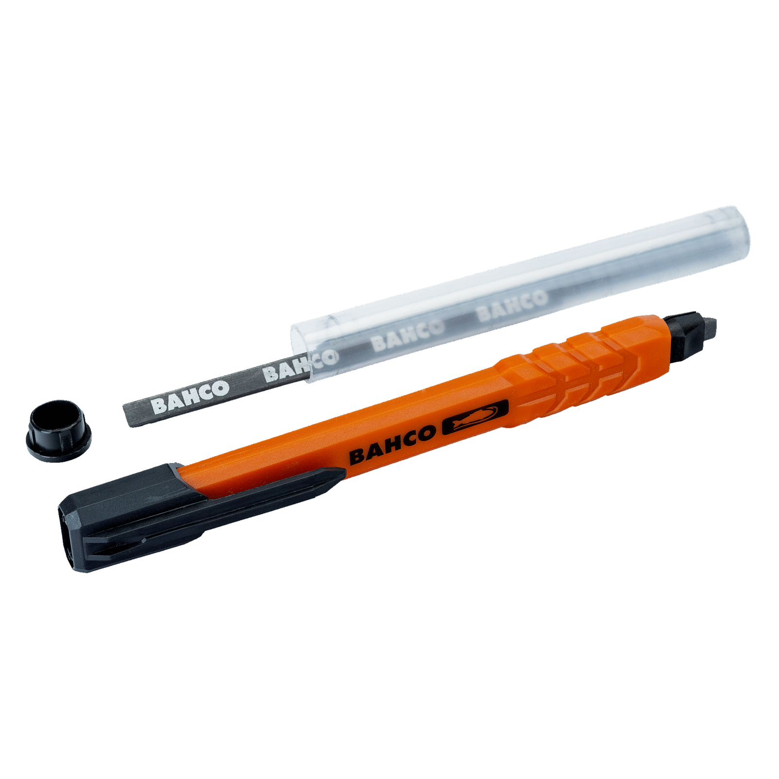 Crayon haute résistance HB 150 mm avec clip ABS octogonal BAHCO - P-MEC