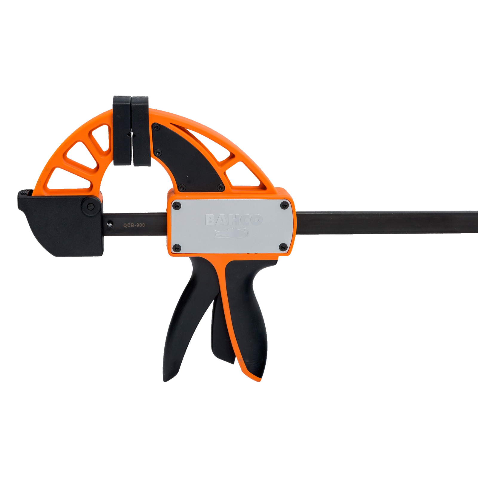 Serre-joint automatique force 200 kg ouverture 450 mm avec mors rainure en V BAHCO - QCB-450