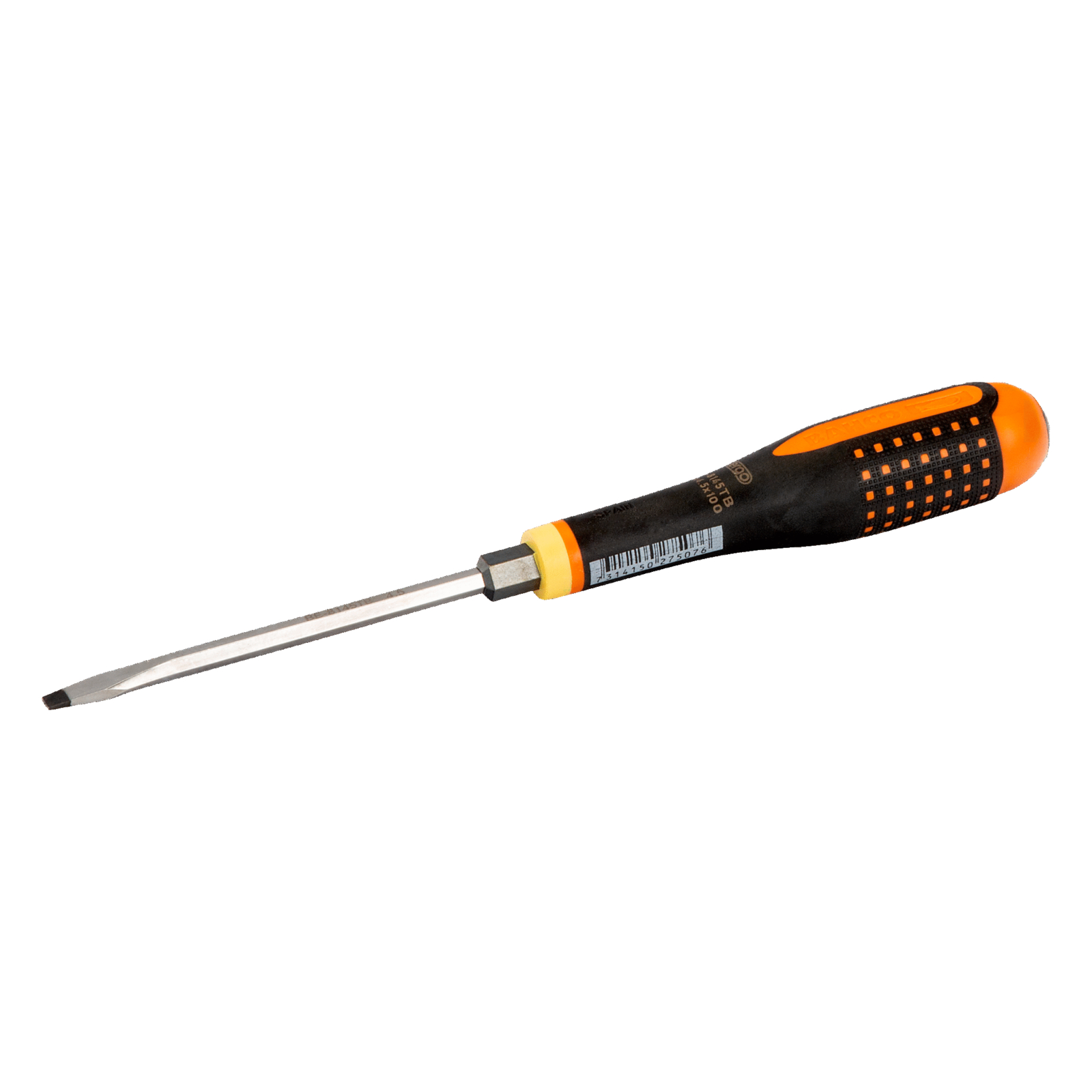Tournevis vis à fente lame traversante 1,2 x 6,5 mm 125 mm ERGO BAHCO - SBE-8155TB