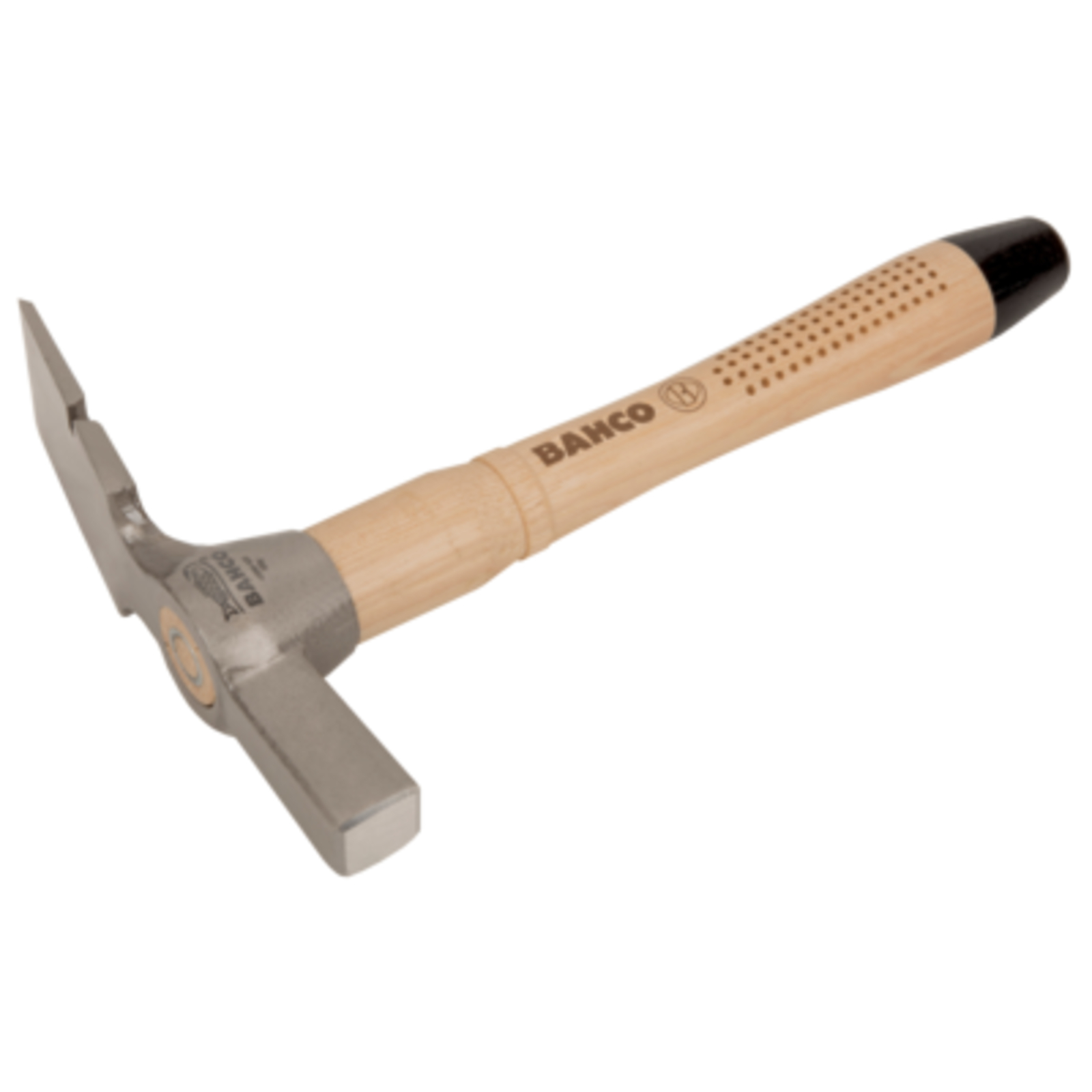 Marteau de maçon manche hickory 270 mm 120 g avec burin large et encoche arrache-clous BAHCO - SH-486W