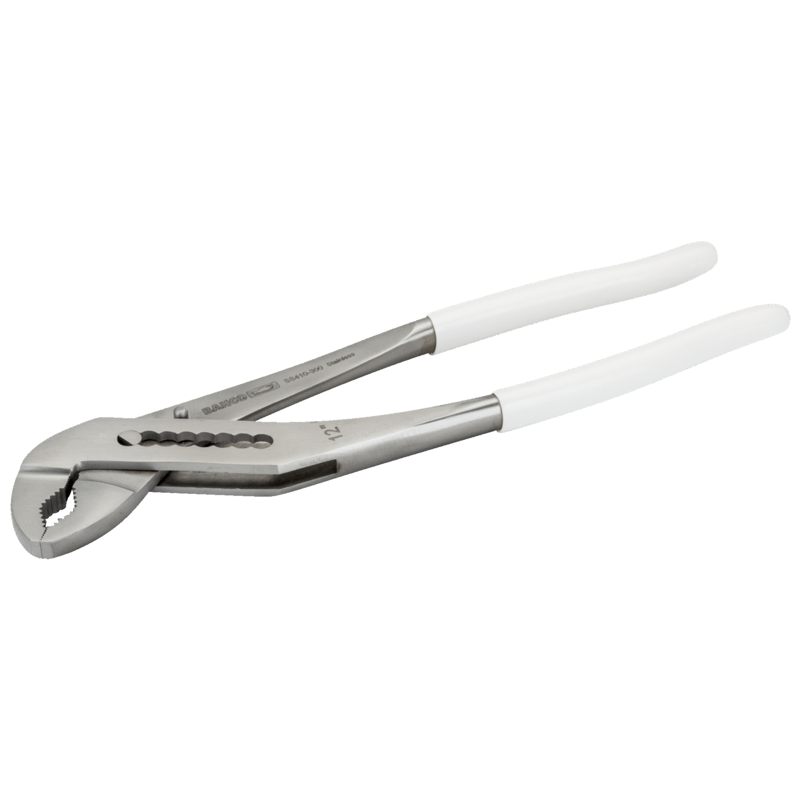 Pince multiprise magnétique 7 positions acier inox AISI 420 250 mm poignées PVC BAHCO - SS410-250