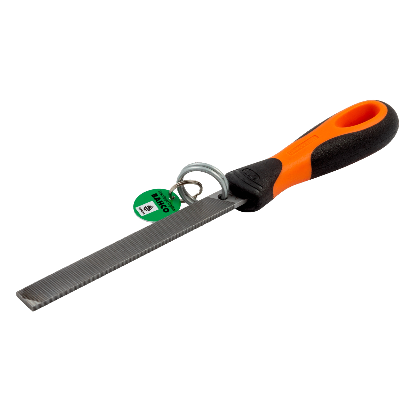 Lime plate ERGO 145 mm avec anneau de sécurité BAHCO - TAH1-100-06-2-4