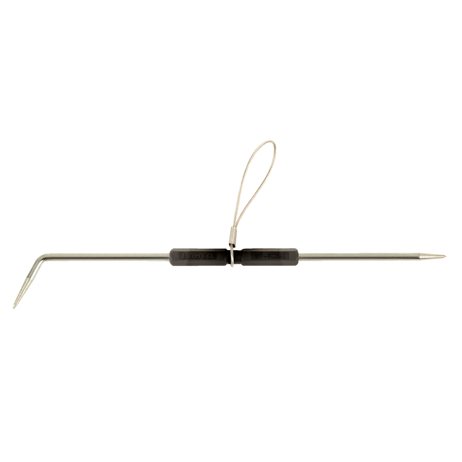Tire-ligne coudé 70° avec câble de sécurité acier 230 mm BAHCO - TAH1177-SCRIBE