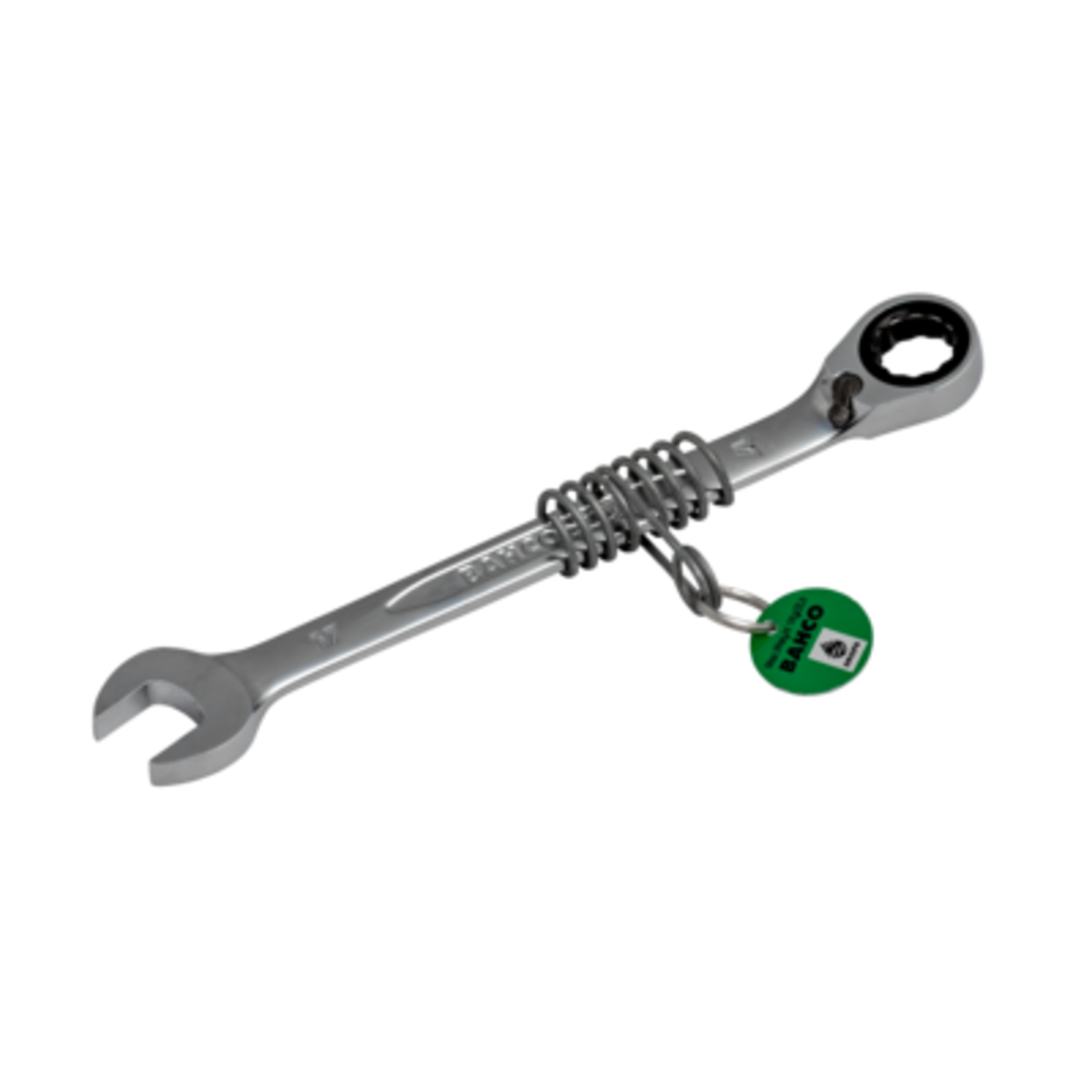 Clé mixte à cliquet 16 mm avec ressort de sécurité BAHCO - TAH1RM-16