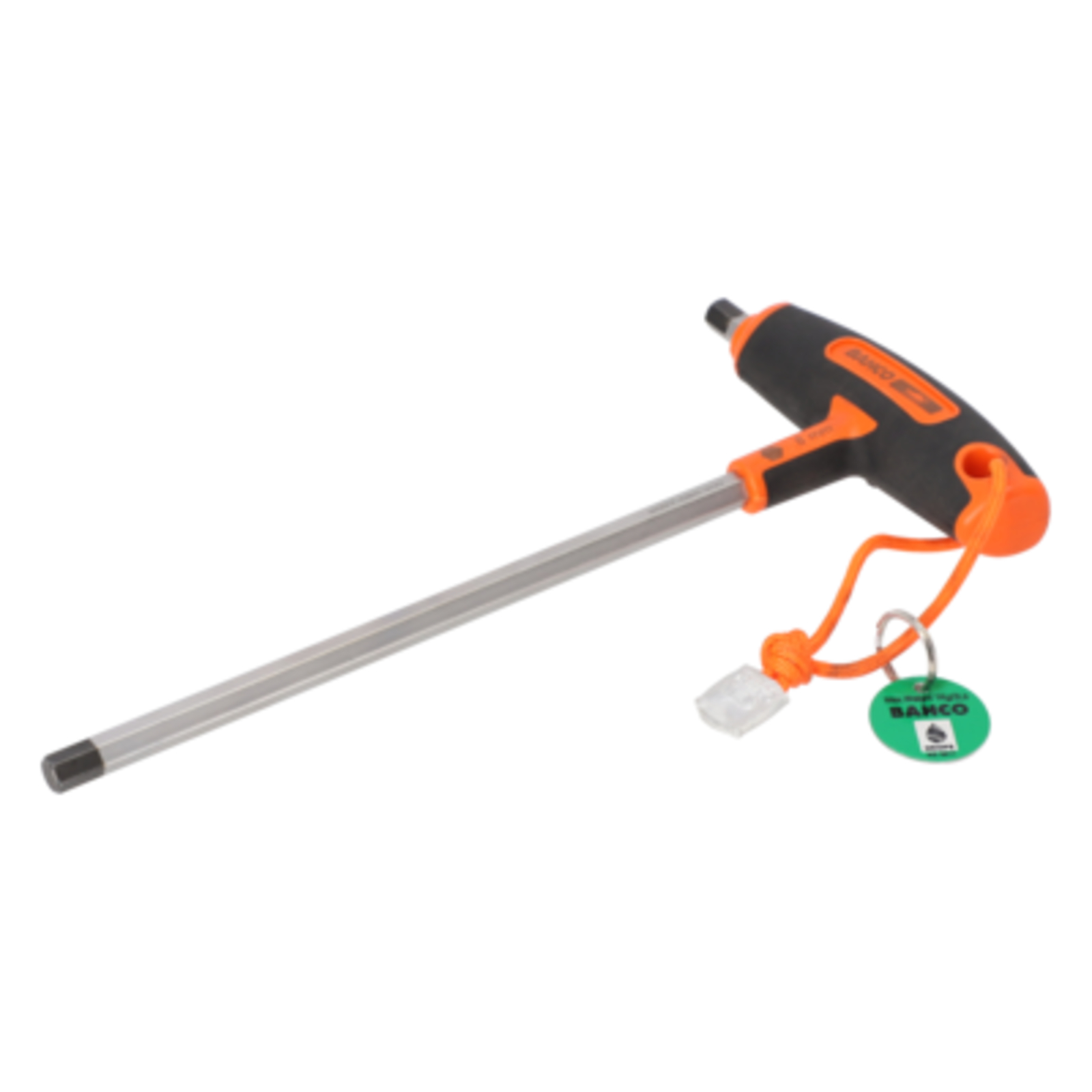 Tournevis 6 pans manche en T 2 mm lame 100 mm avec cordon Dyneema BAHCO - TAH900T-020-100