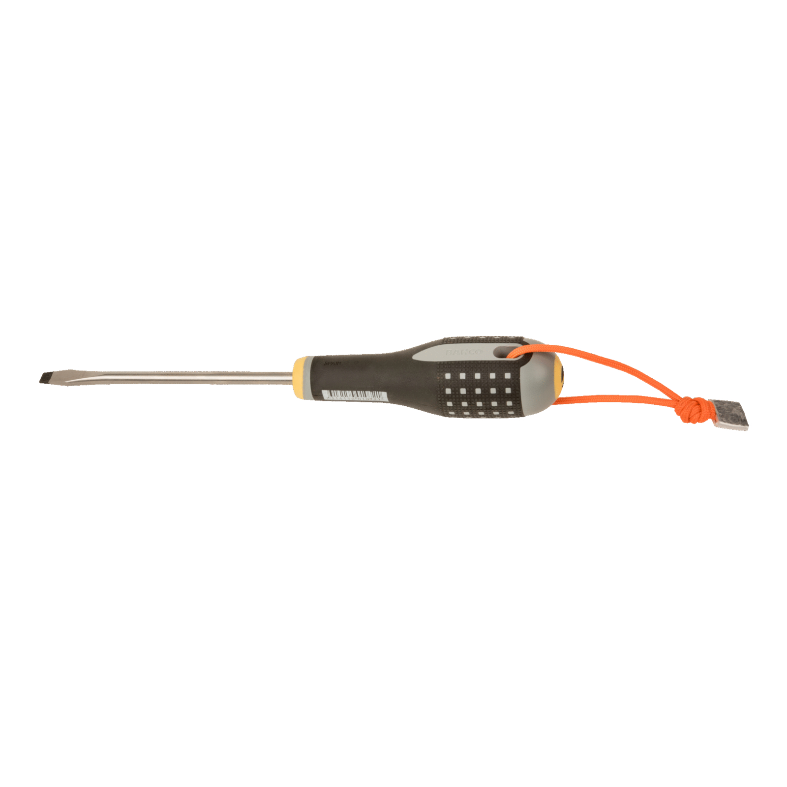 Tournevis vis à fente 1,6 x 10 mm lame 210 mm avec cordon Dyneema ERGO BAHCO - TAHBE-8258