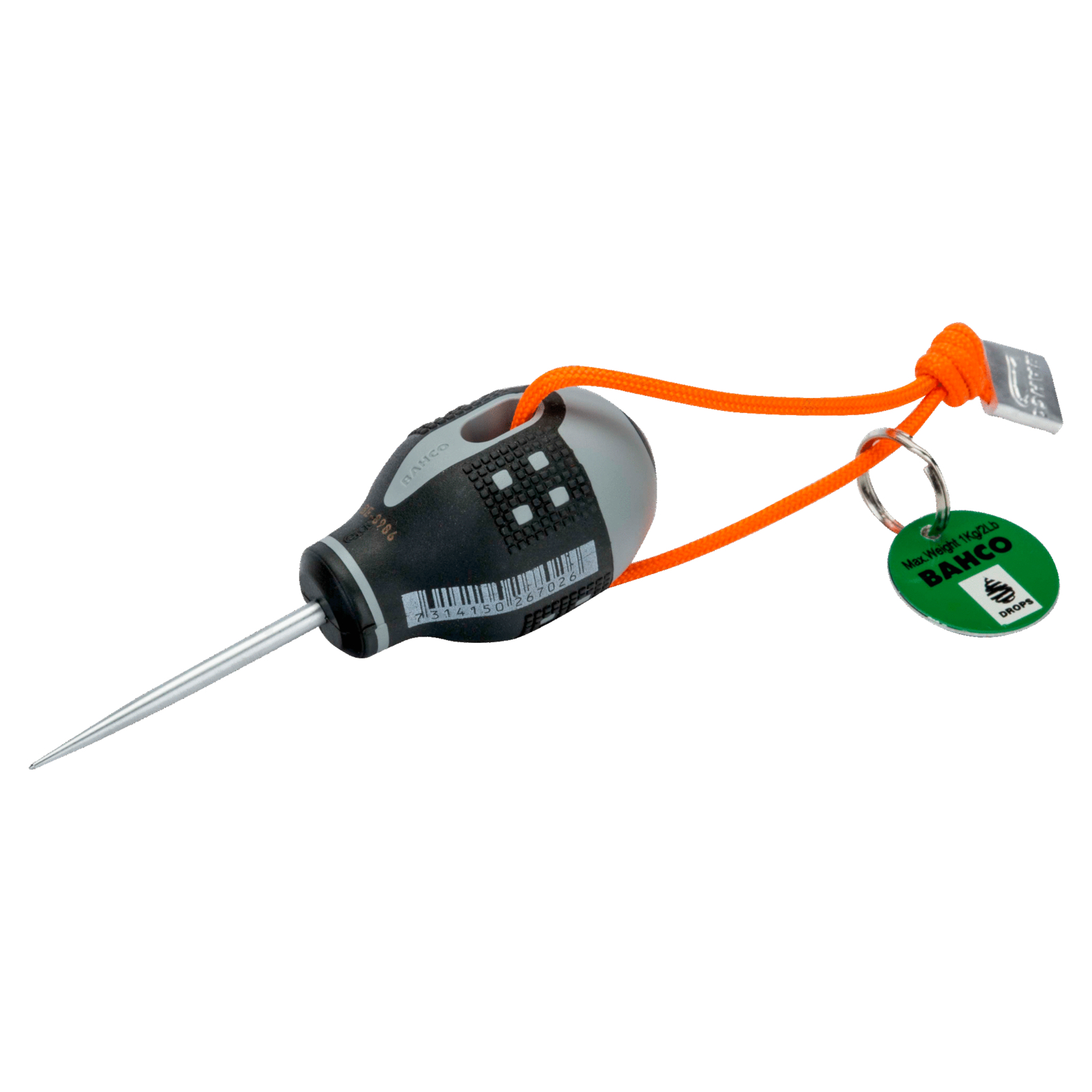 Poinçon court pour douilles Ø6 mm « Outils en Hauteur » avec câble sécurité BAHCO - TAHPINRELEASER