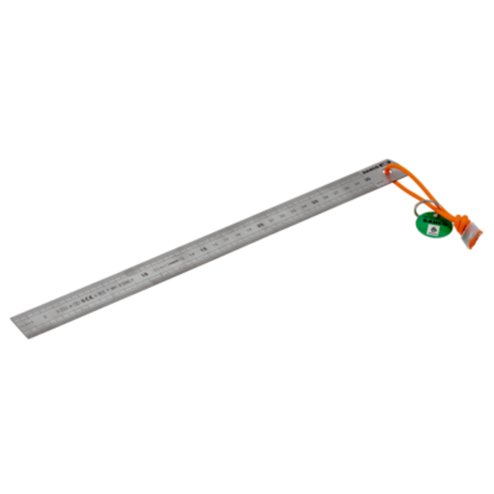 Règle acier inoxydable 300 mm avec cordon Dyneema sécurité BAHCO - TAHSR300-MM