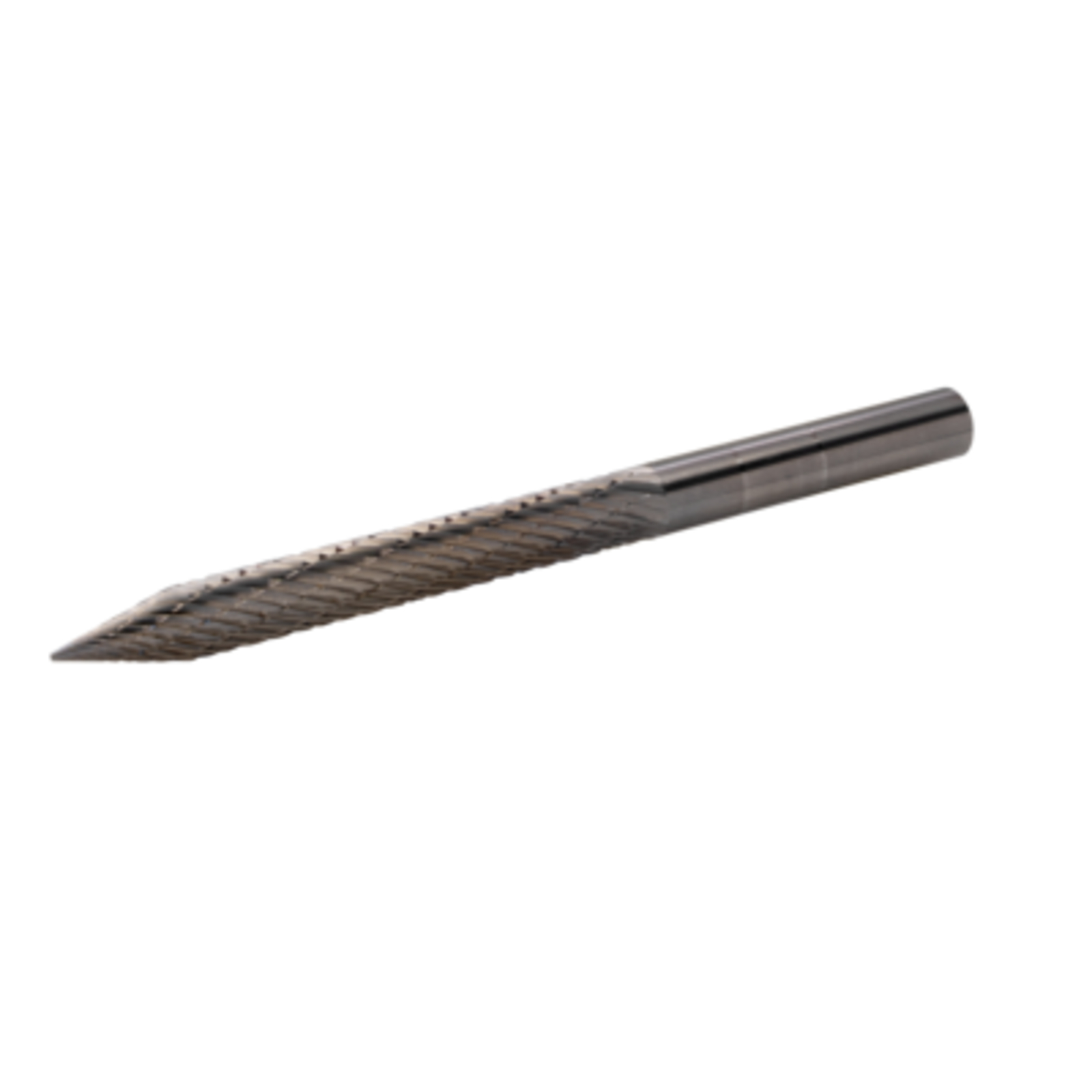 Fraise lime ogive bout pointu 8 mm x 50 mm 16/7 dents pour réparation pneus BAHCO - TR4.530M06X-90