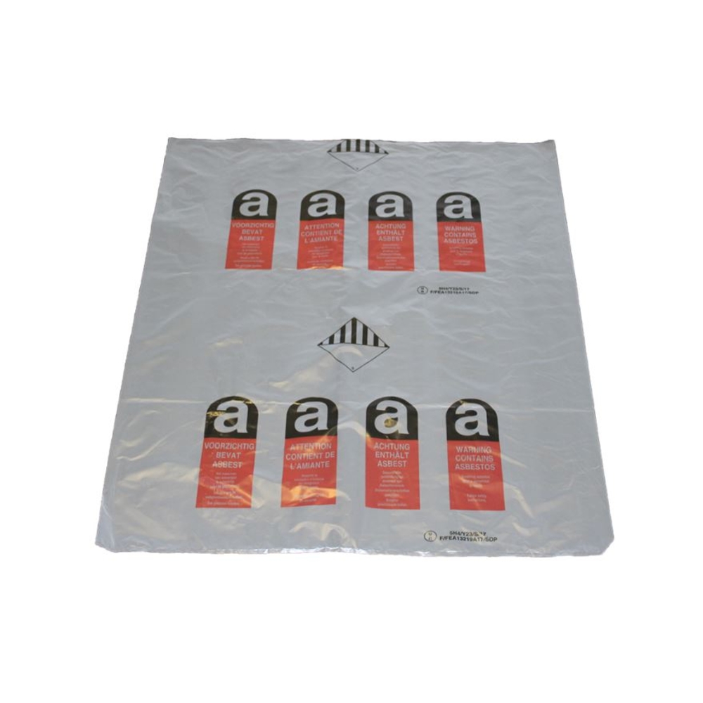 Sac a dechets amiante imprime PE 70 x 110 cm SMH - SMASBESTOS