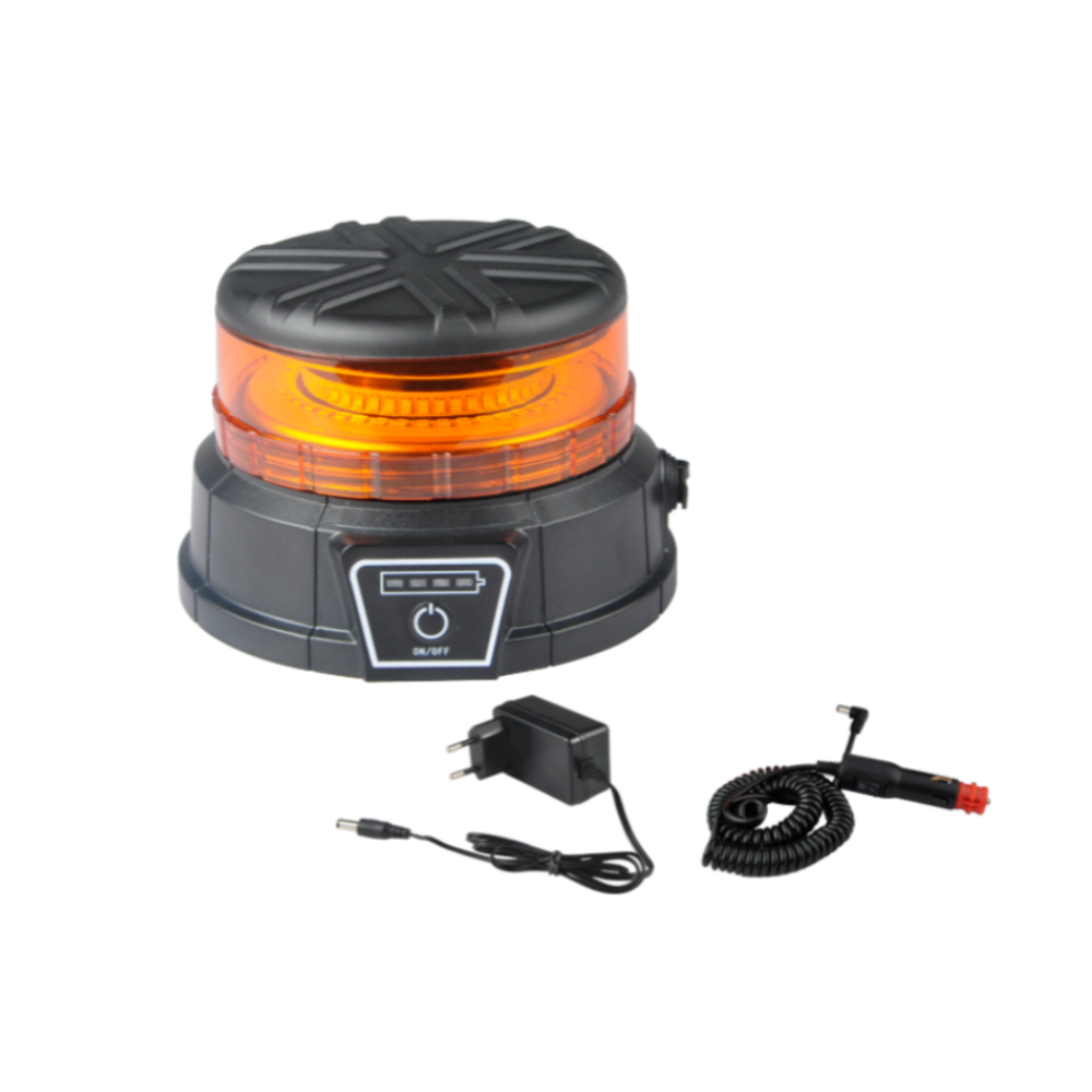 Gyrophare LED plat, magnétique et rechargeable LWK0079