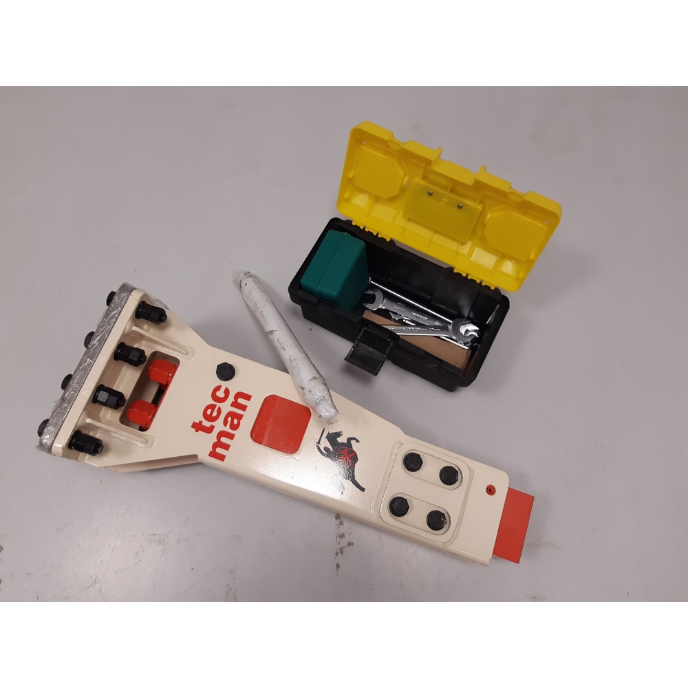 Brise roche hydraulique pour porteur de 0.8-2.5t avec outils diam.40 - tmg0v TECMAN