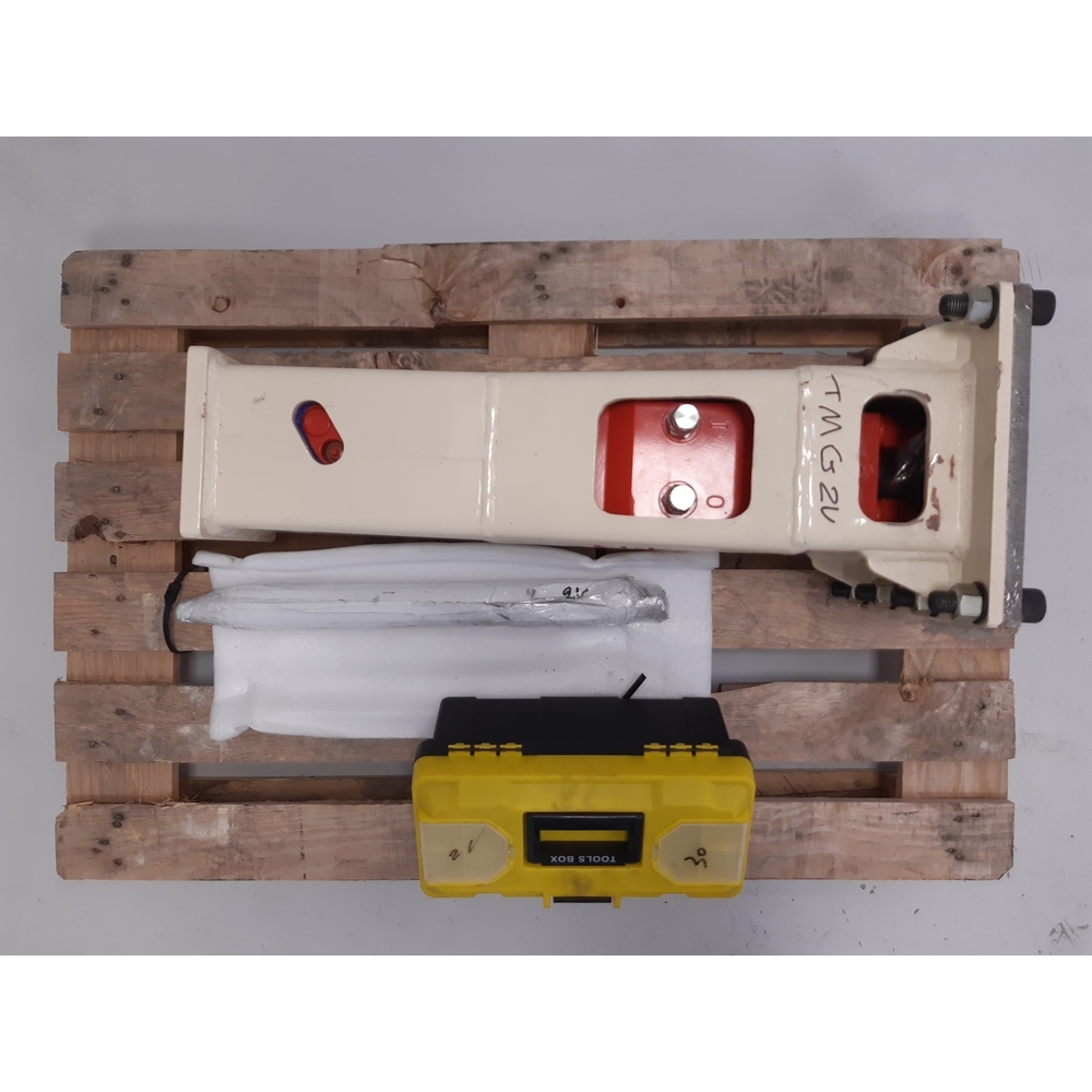 Brise roche hydraulique pour porteur de 2.5-4.5t avec outils diam.53 - tmg2v TECMAN