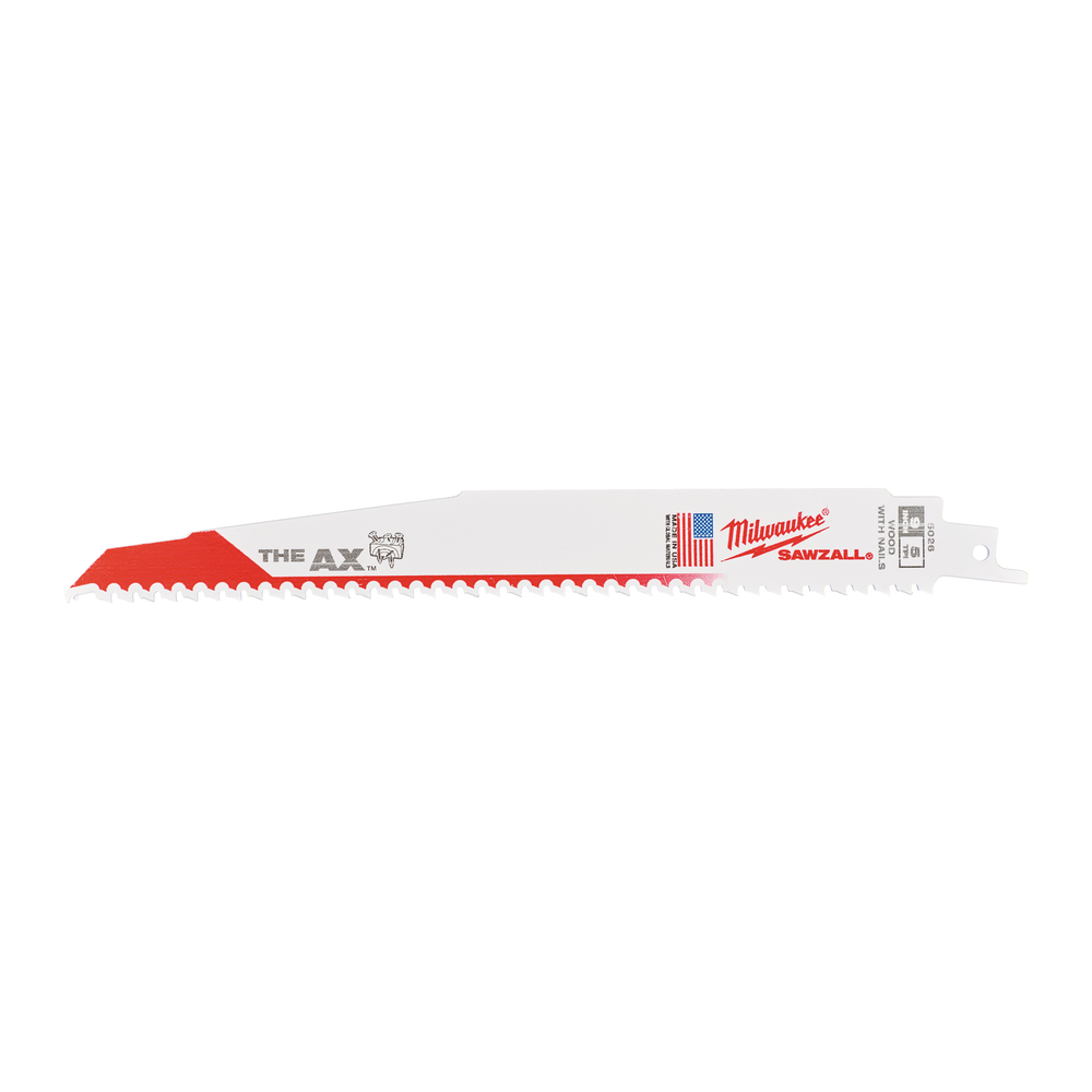 LAME SCIE SABRE AX 230MM Lot de 25 MILWAUKEE ACCESSOIRES - 48008026