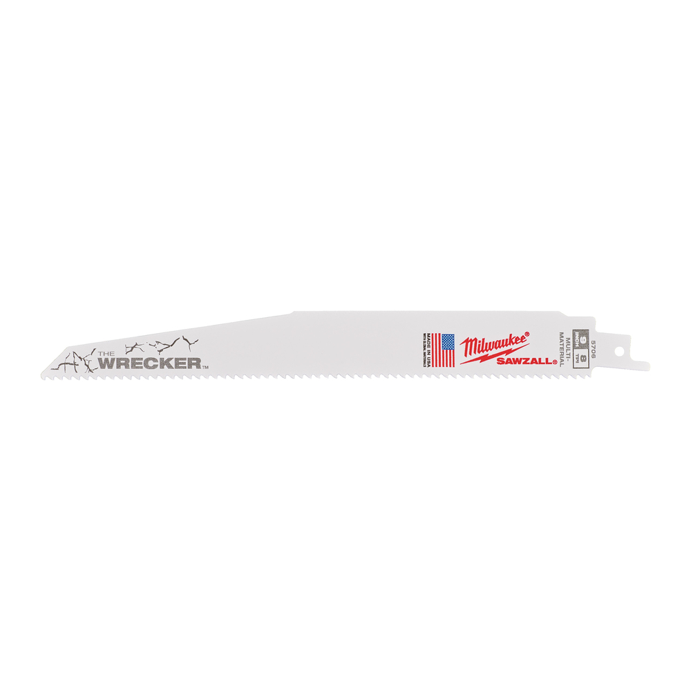 LAME SCIE SABRE WRECKER 230x7/11 Lot de 25 MILWAUKEE ACCESSOIRES - 48008706