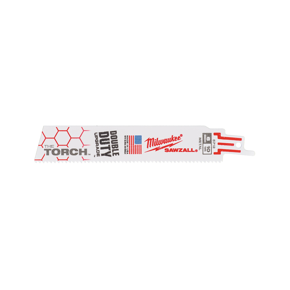 LAME SCIE SABRE TORCH 150MM Lot de 25 MILWAUKEE ACCESSOIRES - 48008712