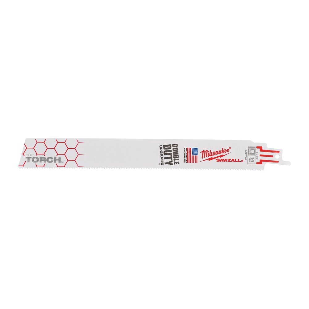 LAME SCIE SABRE TORCH 230MM Lot de 25 MILWAUKEE ACCESSOIRES - 48008787