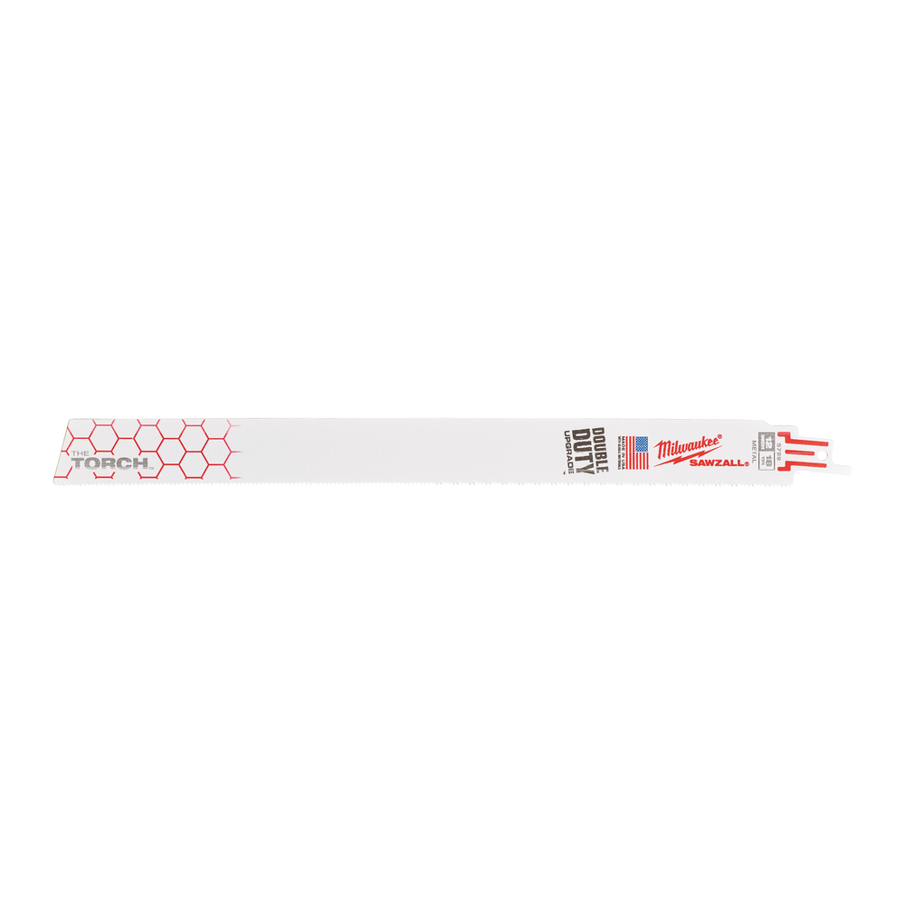 LAME SCIE SABRE TORCH 300MM Lot de 25 MILWAUKEE ACCESSOIRES - 48008789