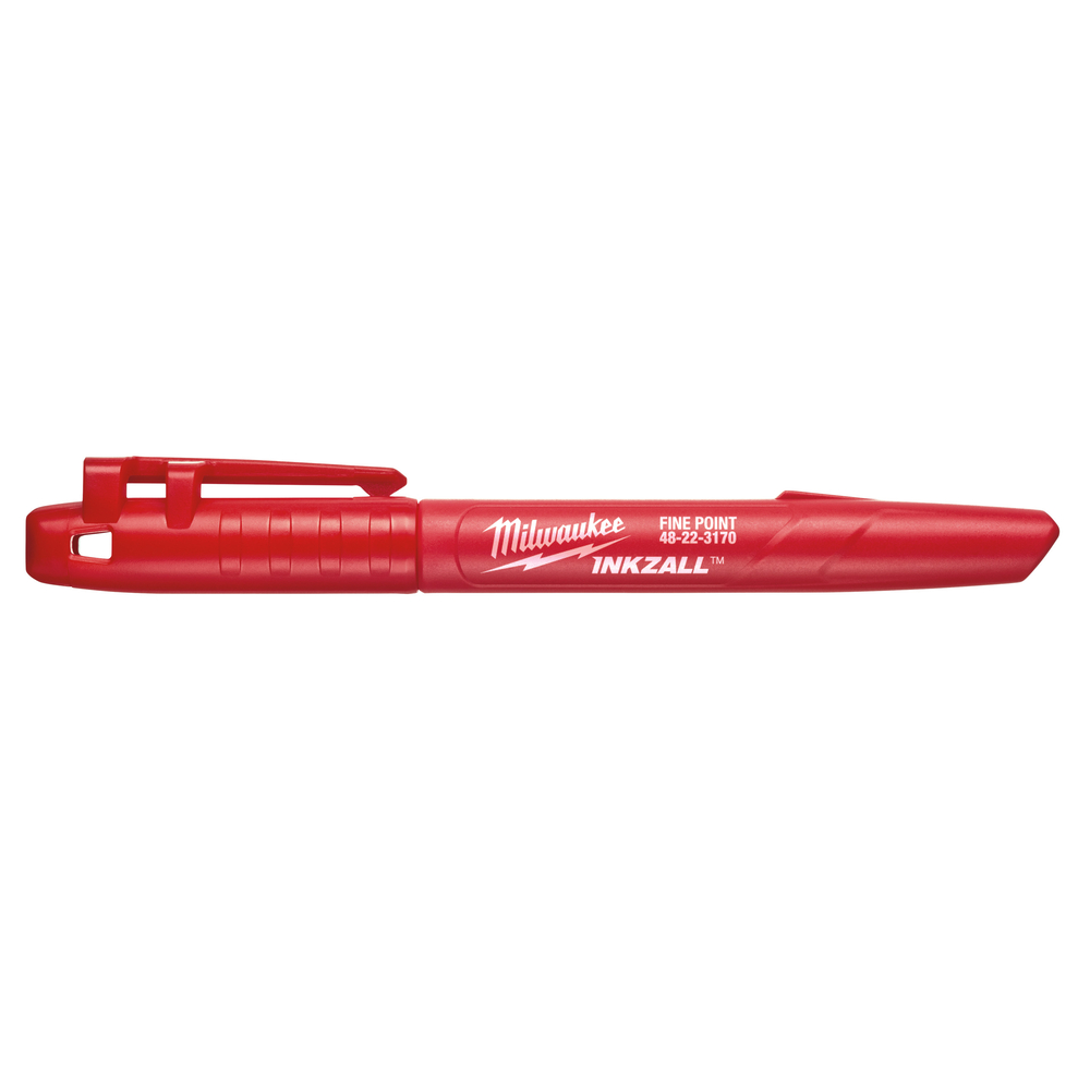 Marqueur Pointe Fine rouge MILWAUKEE ACCESSOIRES - 48223170