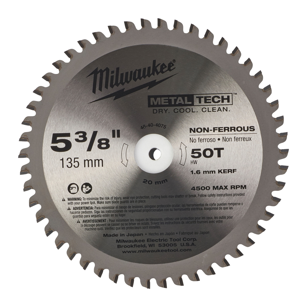 LAME SCIE METAL 135MM/50 DTS  MILWAUKEE ACCESSOIRES - 48404075