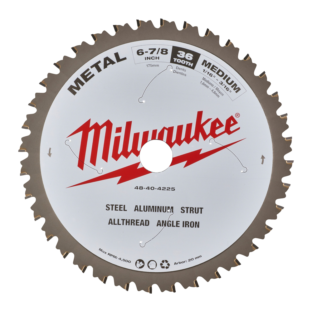 Lame scie metal 174x20x1,6x60 MILWAUKEE - 48404225